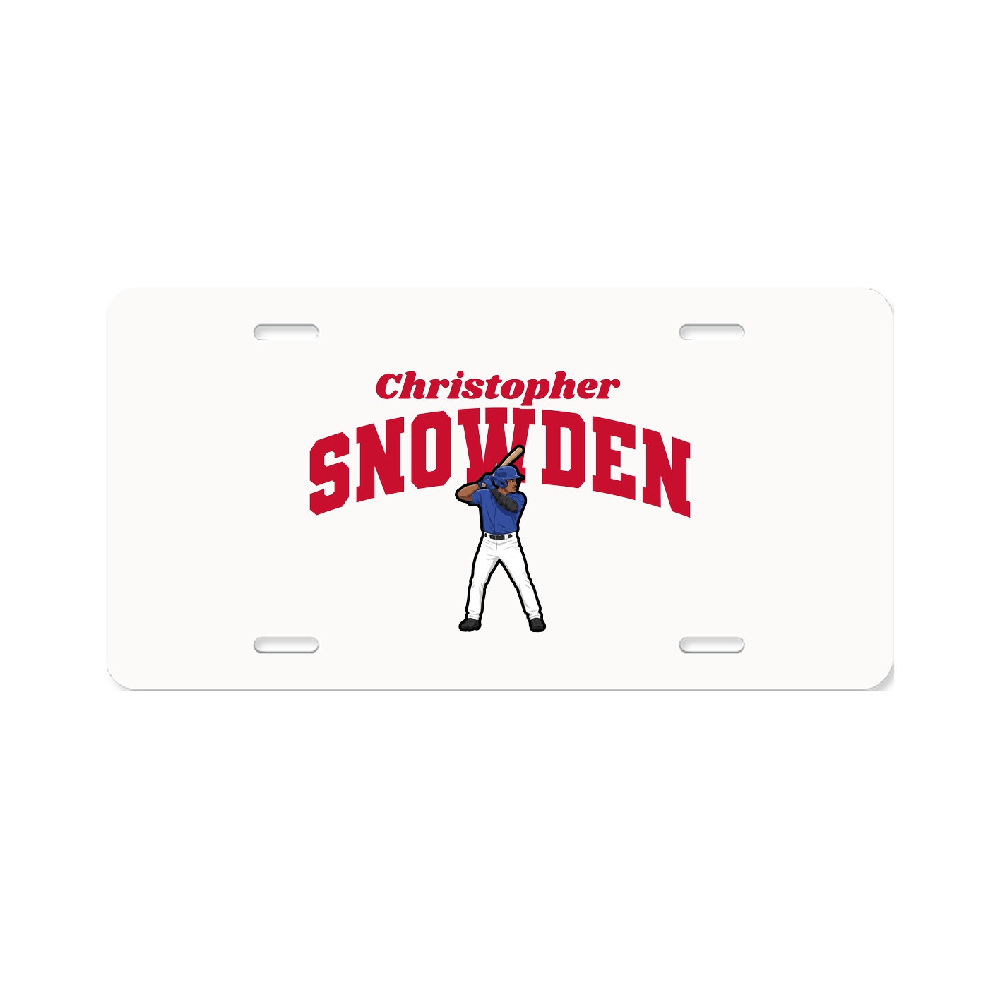 License Plate — Signature Arch in Classic