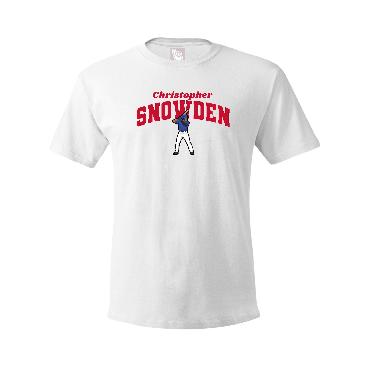 Youth Tee — Signature Arch in White