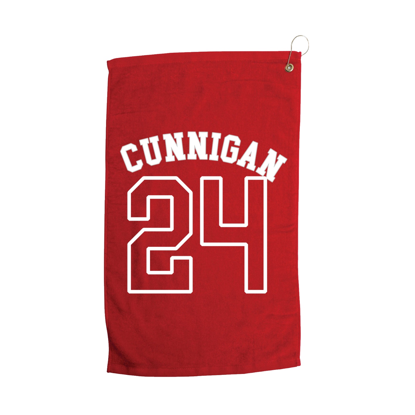 Golf Towel — Shirsey Arch in Red
