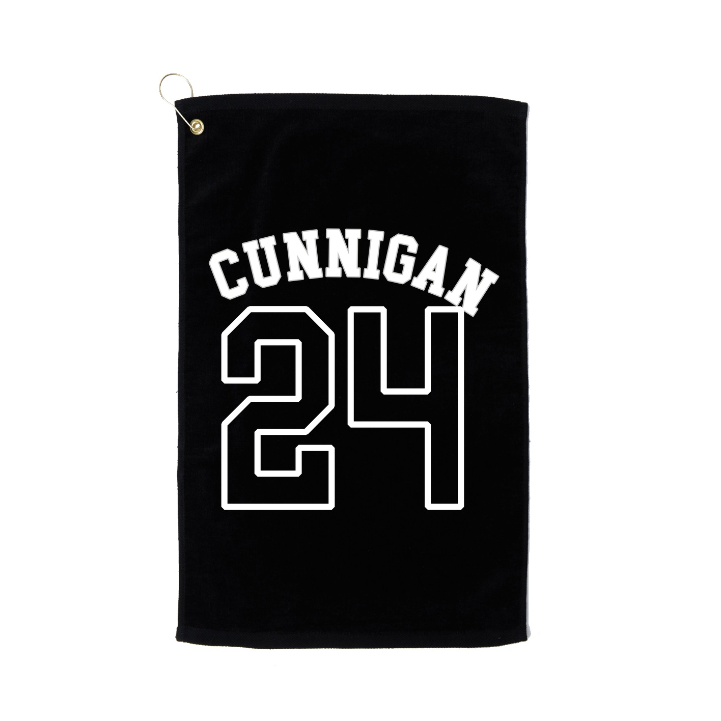 Golf Towel — Shirsey Arch in Black