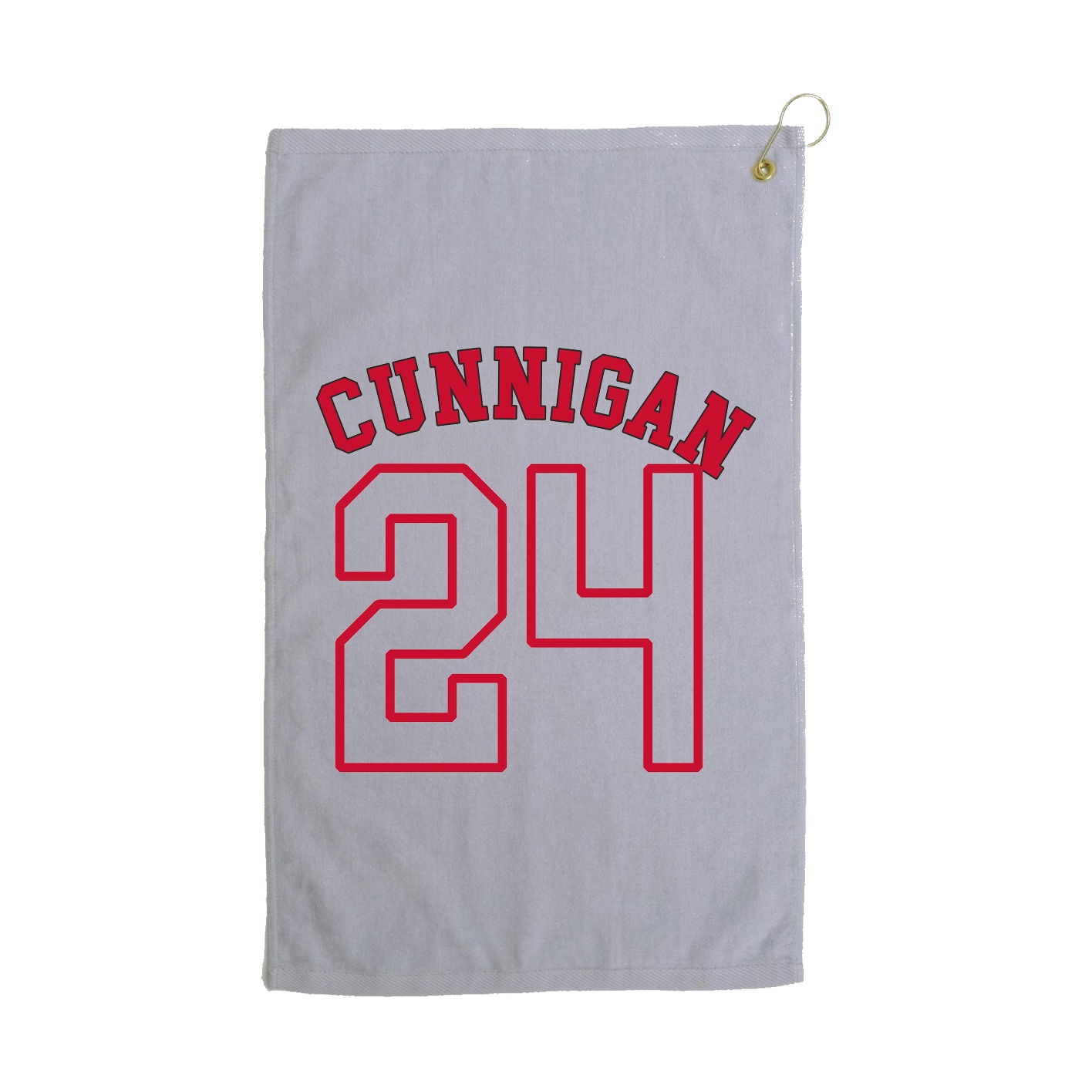 Golf Towel — Shirsey Arch in Grey