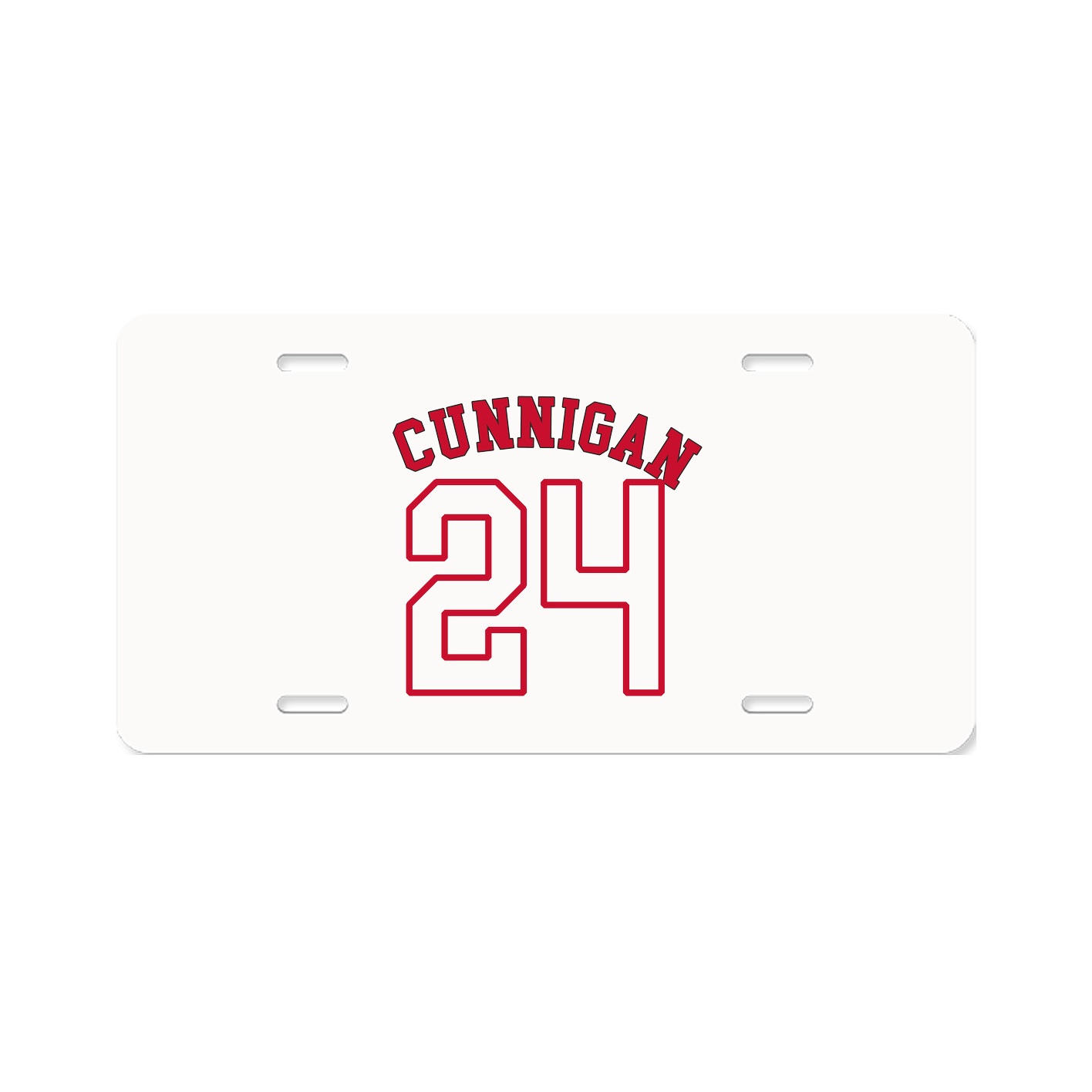License Plate — Shirsey Arch in Classic