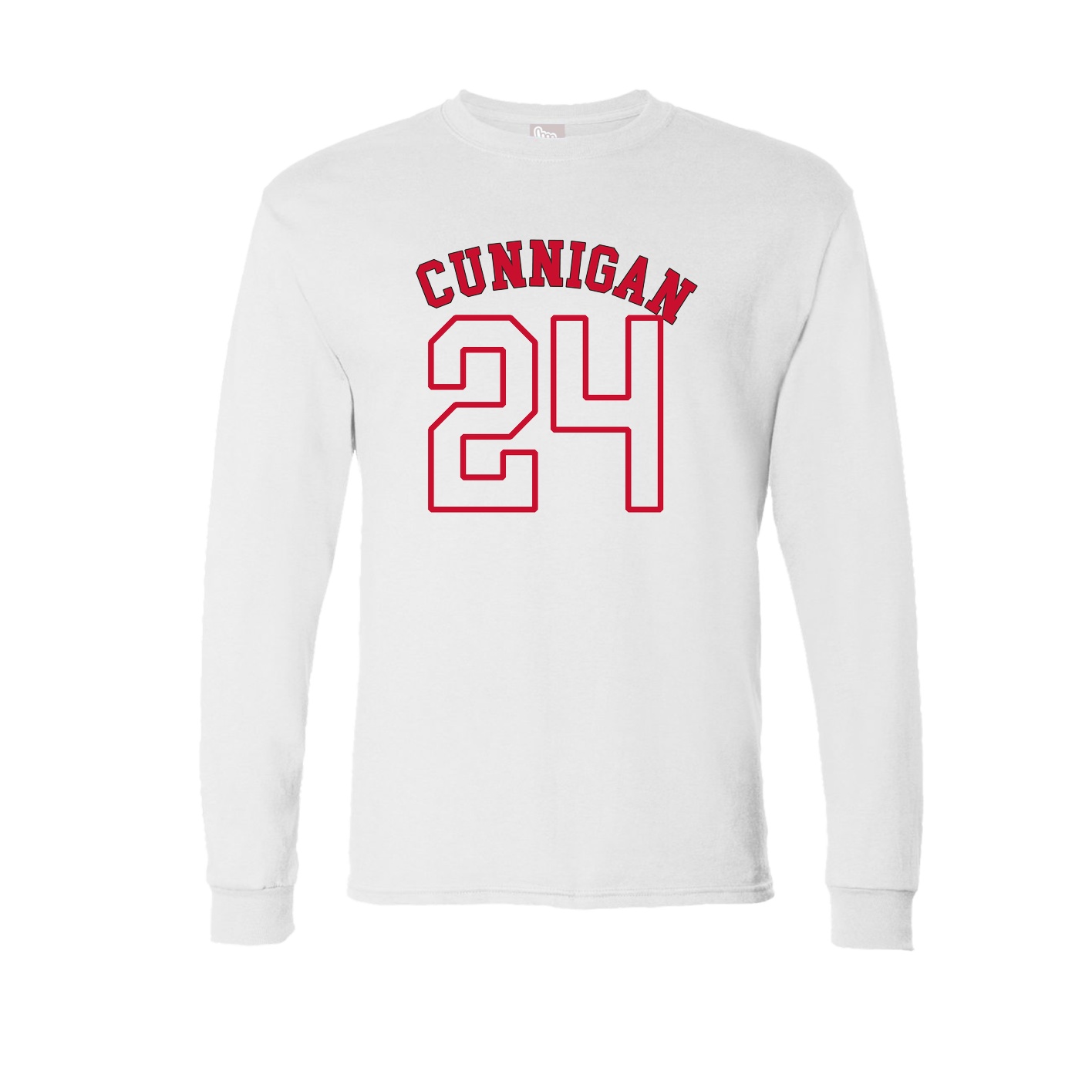 Long Sleeve Tee — Shirsey Arch in White
