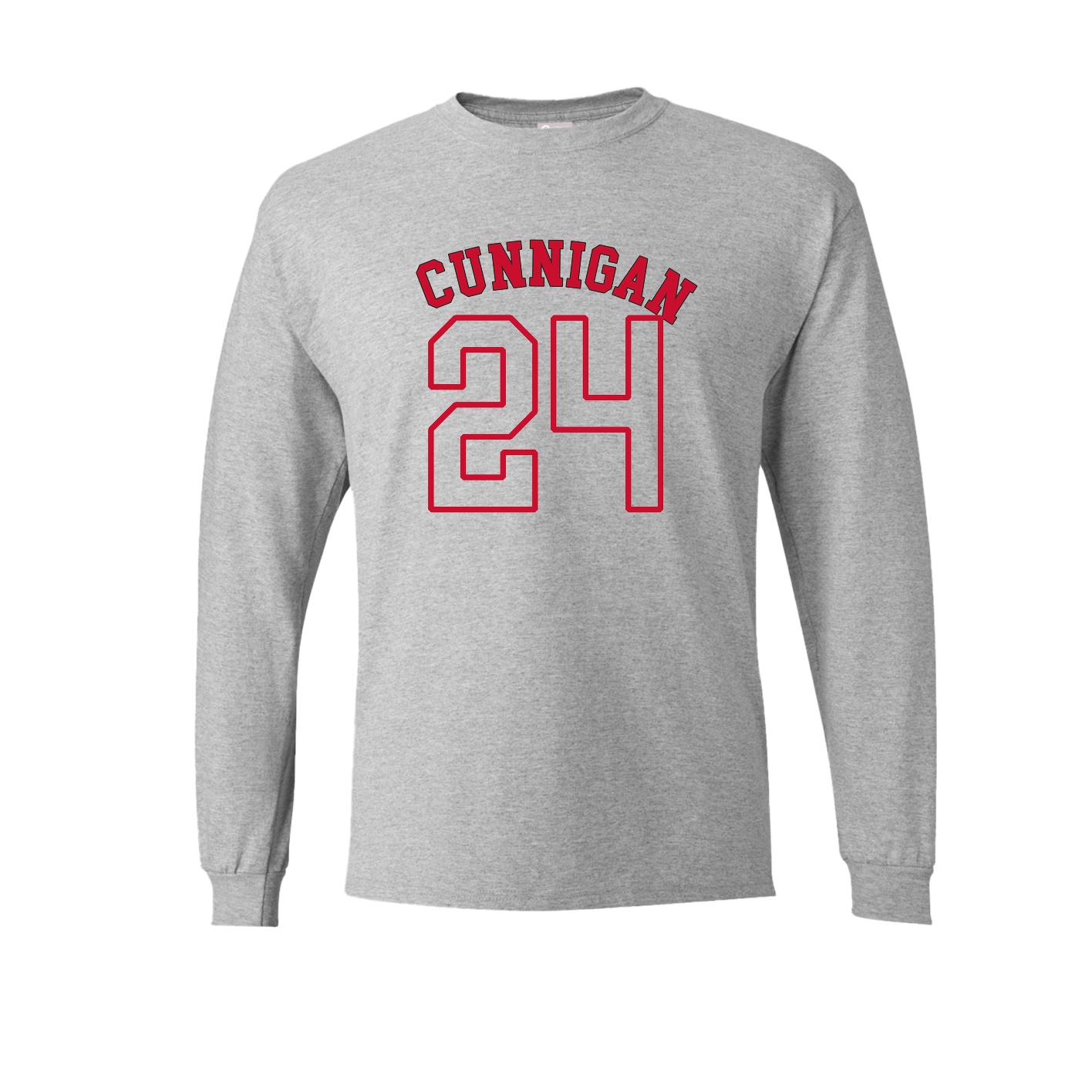 Long Sleeve Tee — Shirsey Arch in Grey