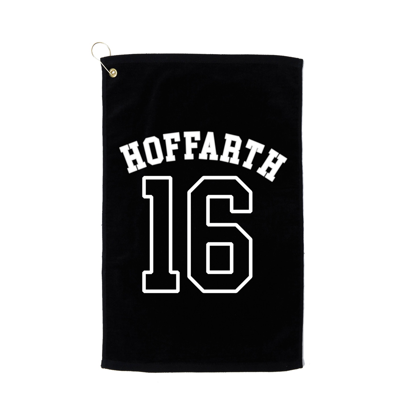Golf Towel — Shirsey Arch in Black