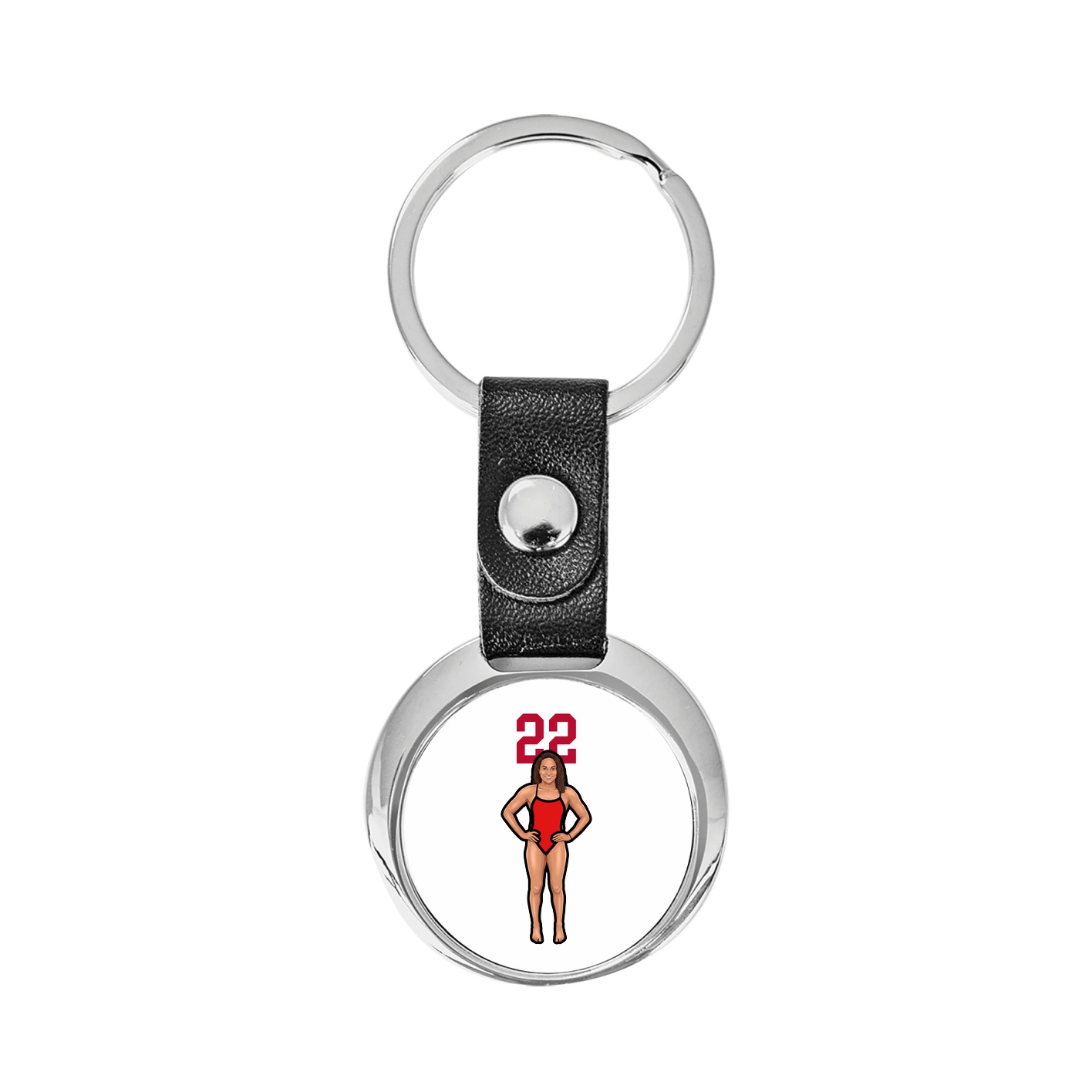 Key Chain — Number Top in Classic