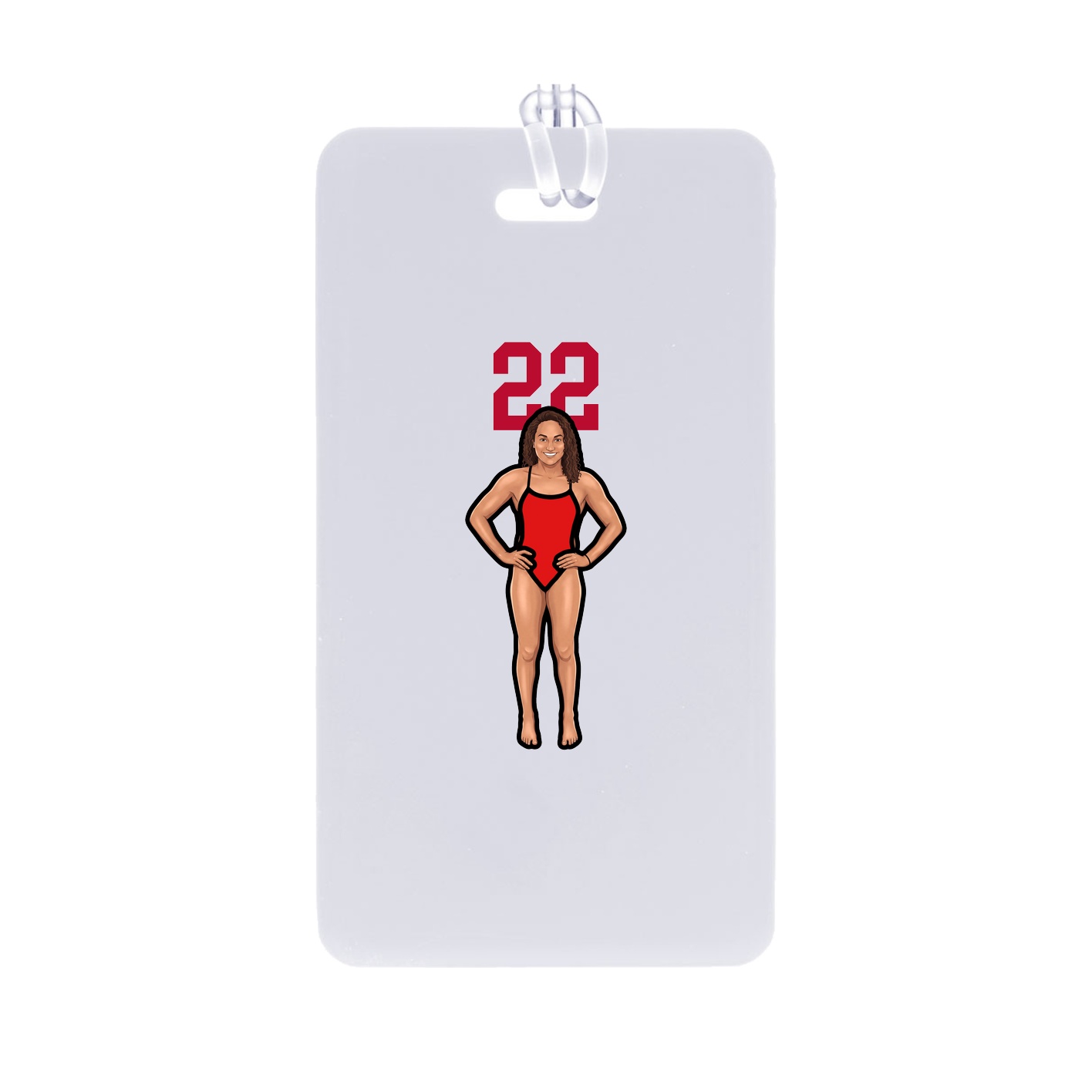 Bag Tag — Number Top in Classic
