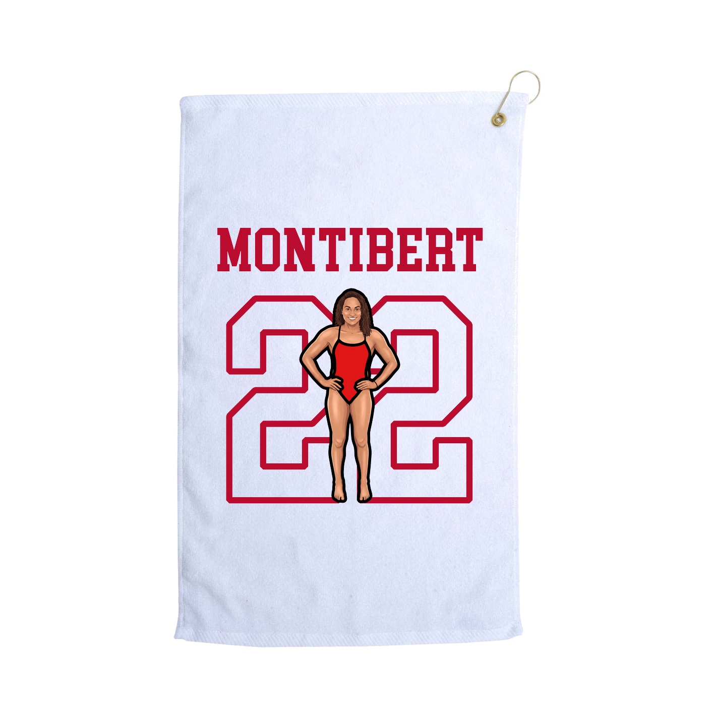 Golf Towel — Shirsey in White