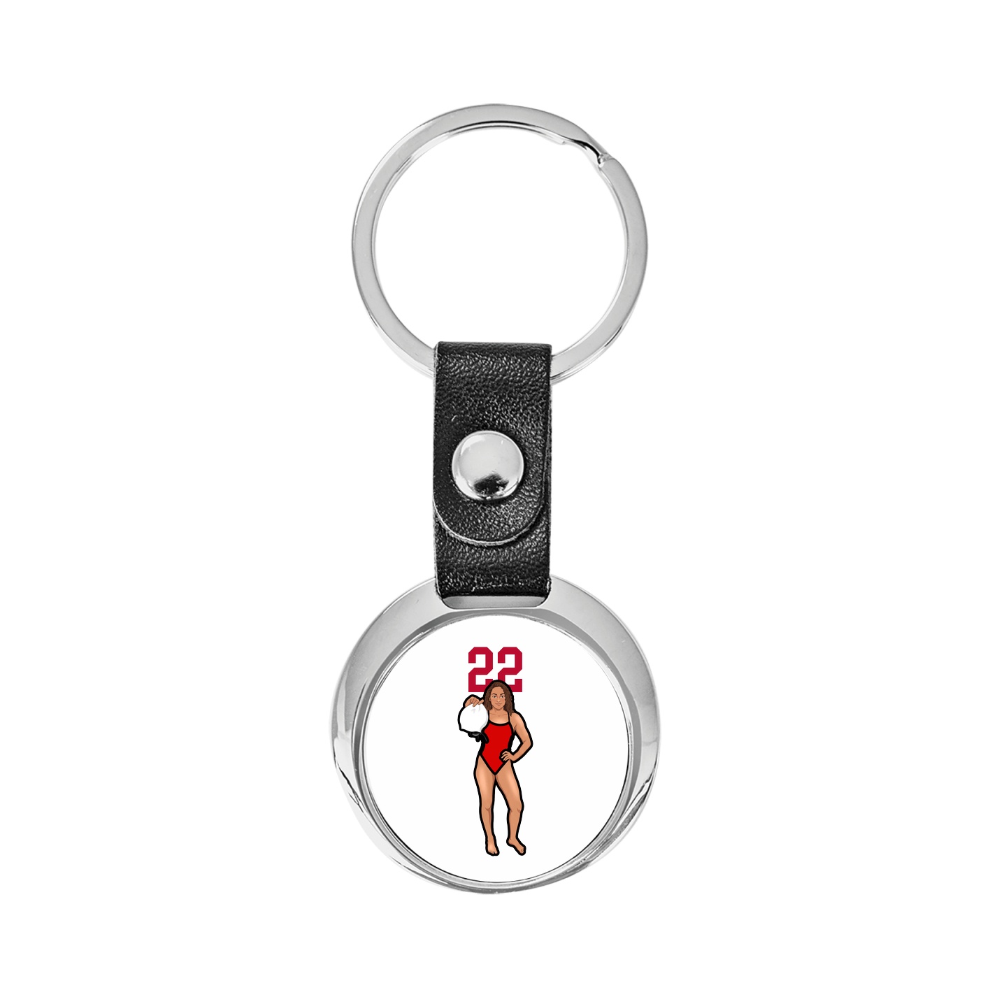 Key Chain — Number Top in Classic