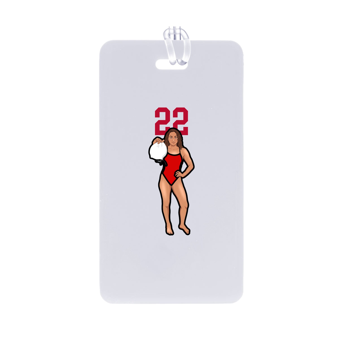 Bag Tag — Number Top in Classic