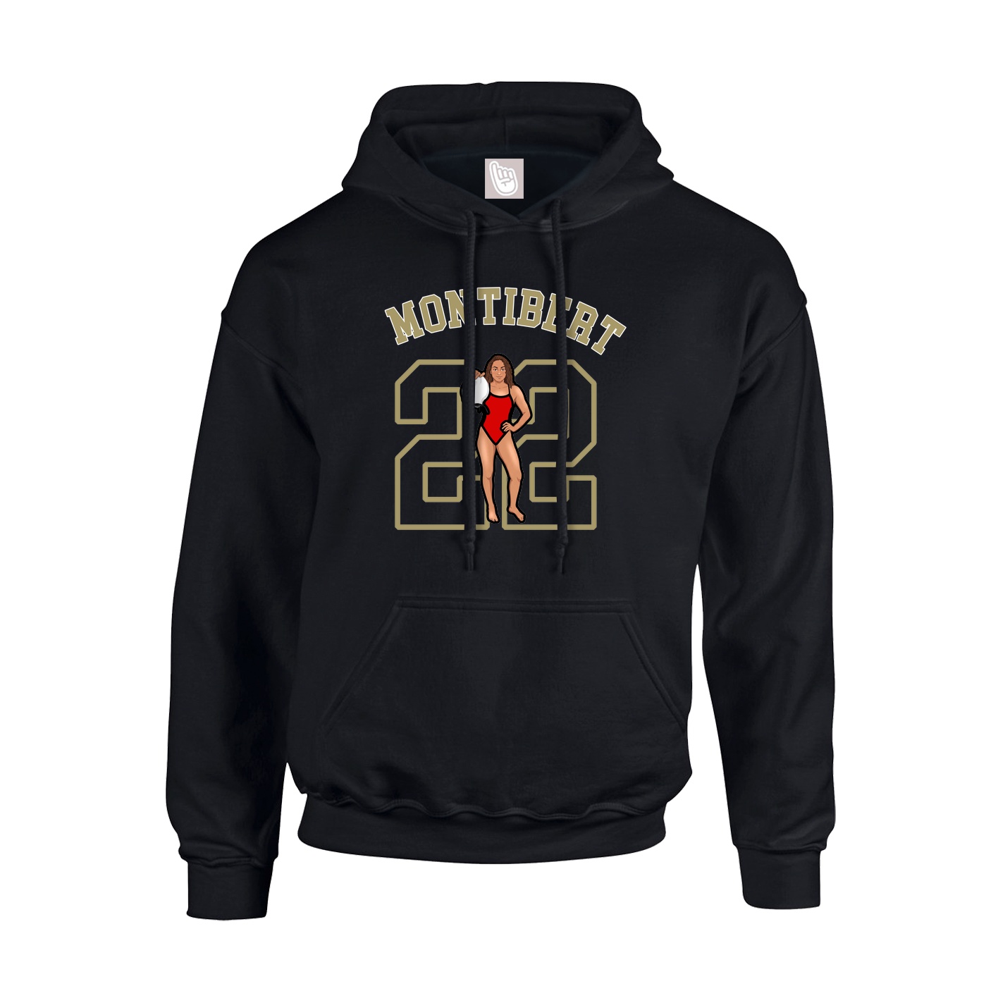 Youth Hoodie — Shirsey Arch in Black