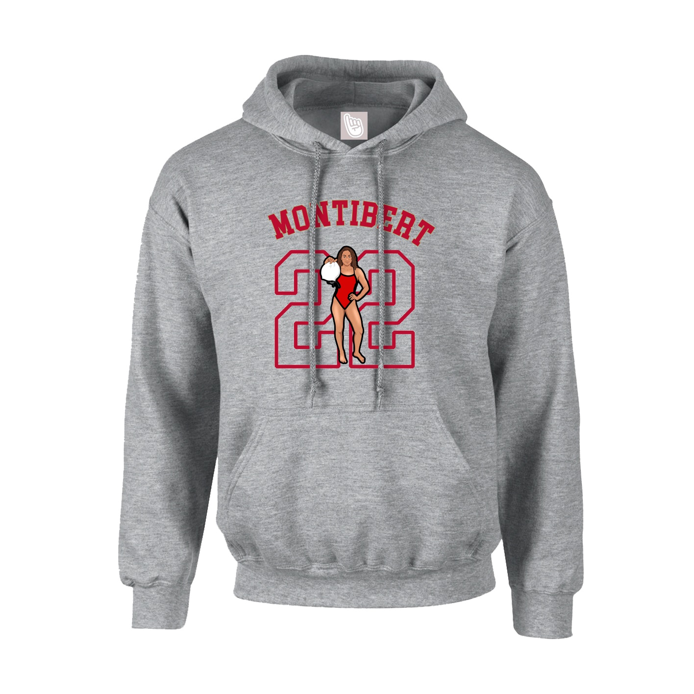 Youth Hoodie — Shirsey Arch in Grey