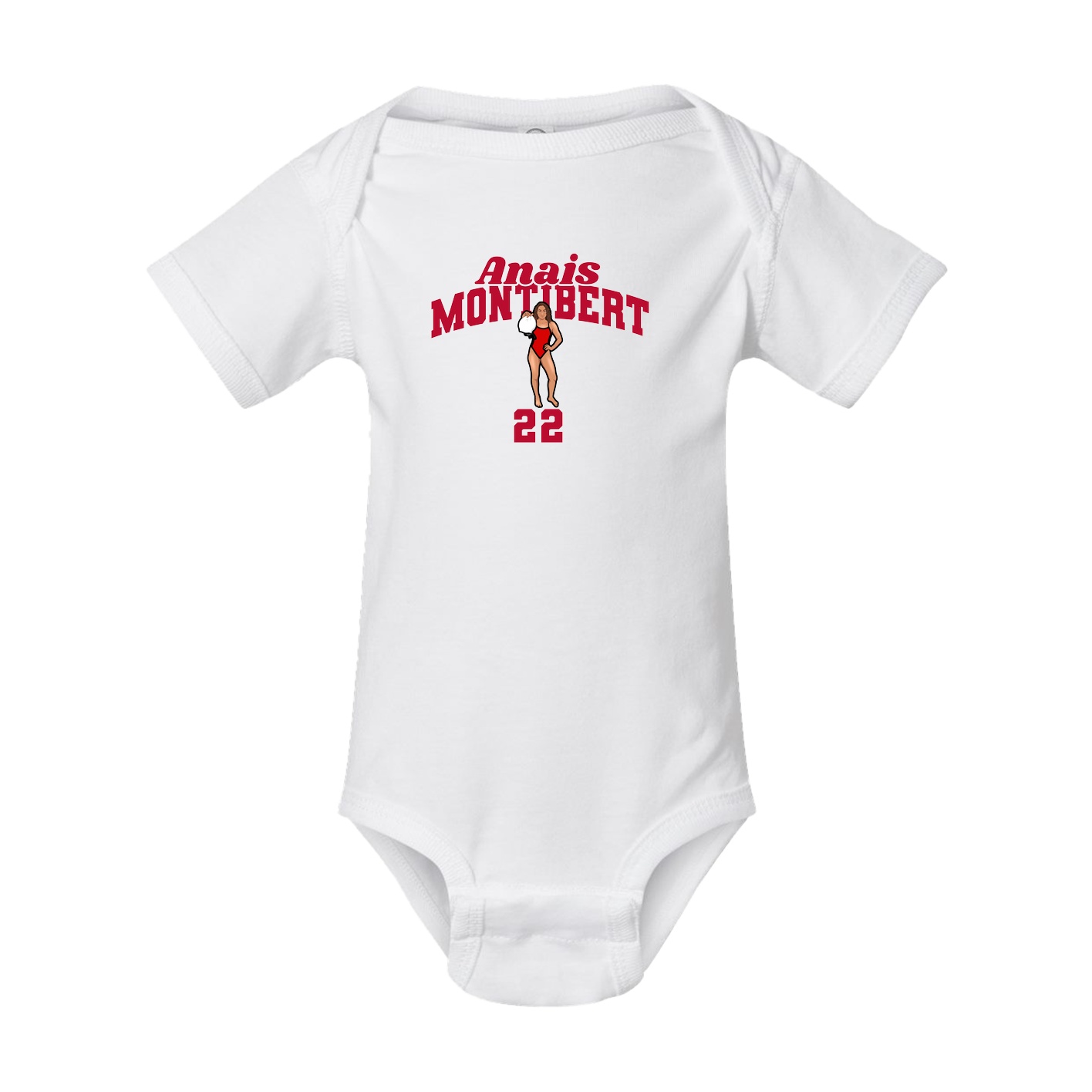 Baby Onesie — Signature Arch in White