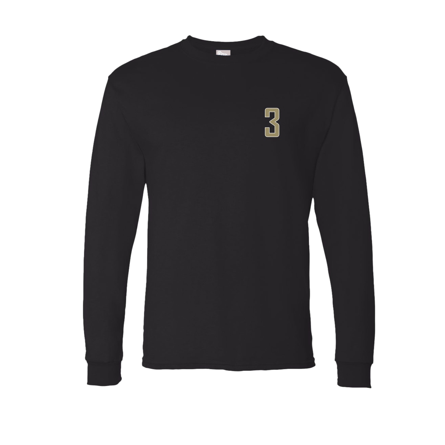Long Sleeve Tee — Front Shirsy in Black