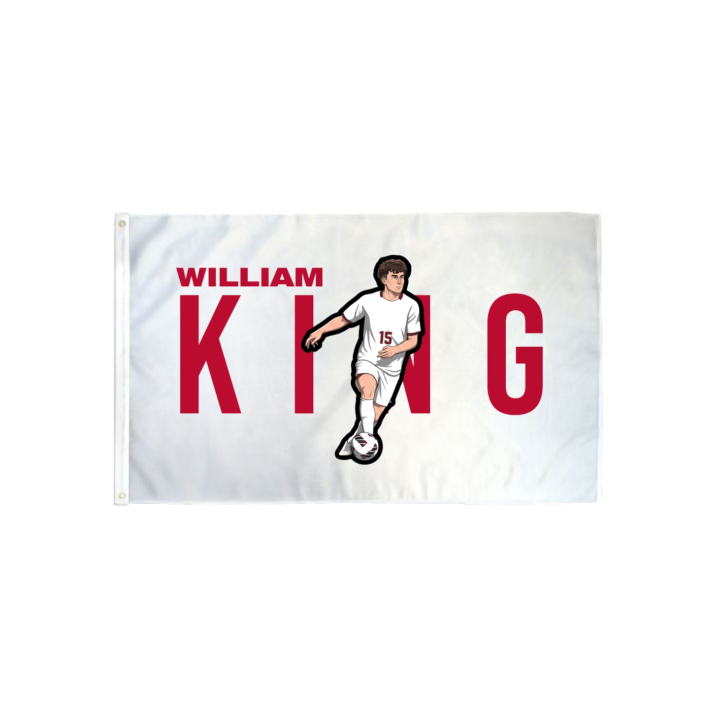 3x5 Flag — Player Name in Classic