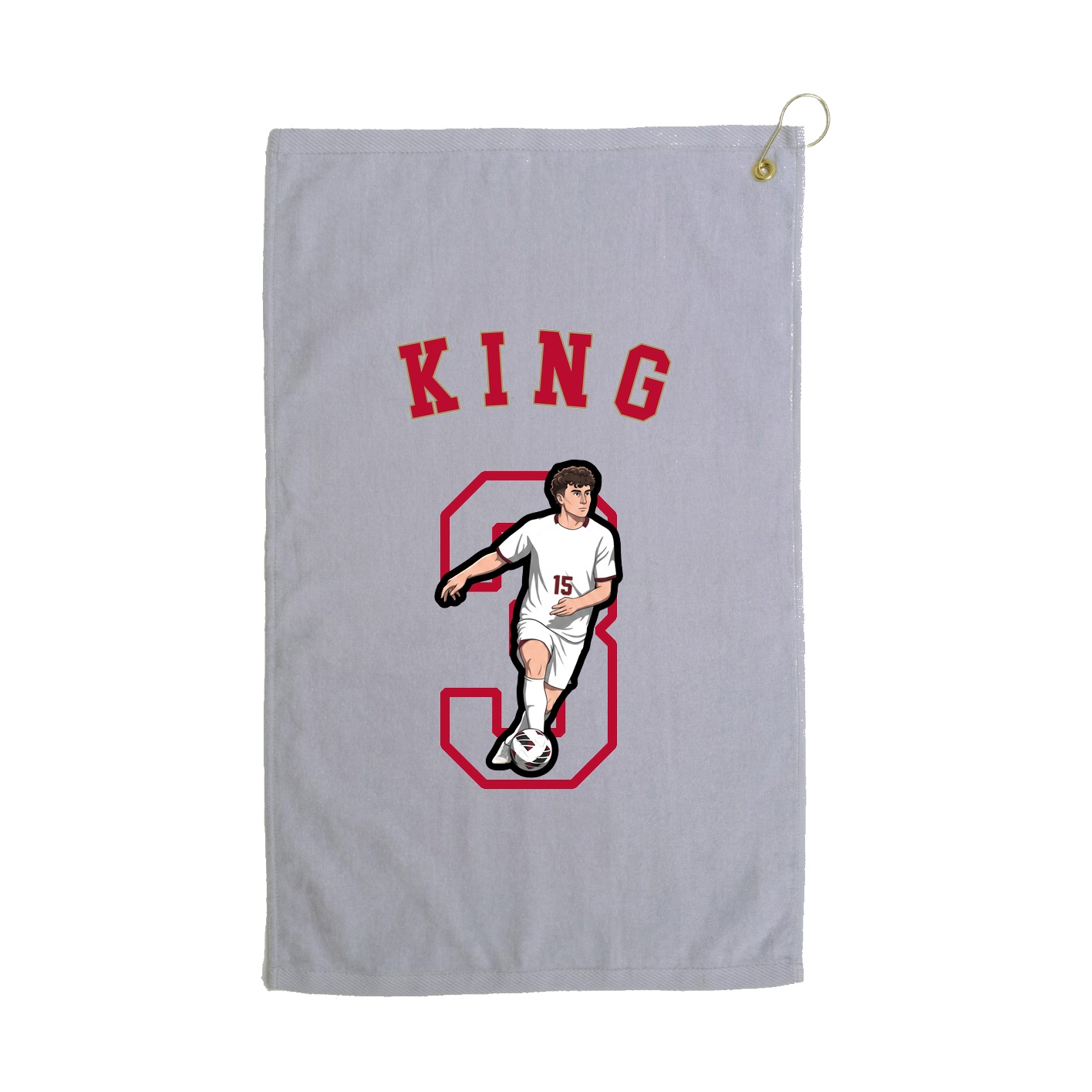 Golf Towel — Shirsey Arch in Grey