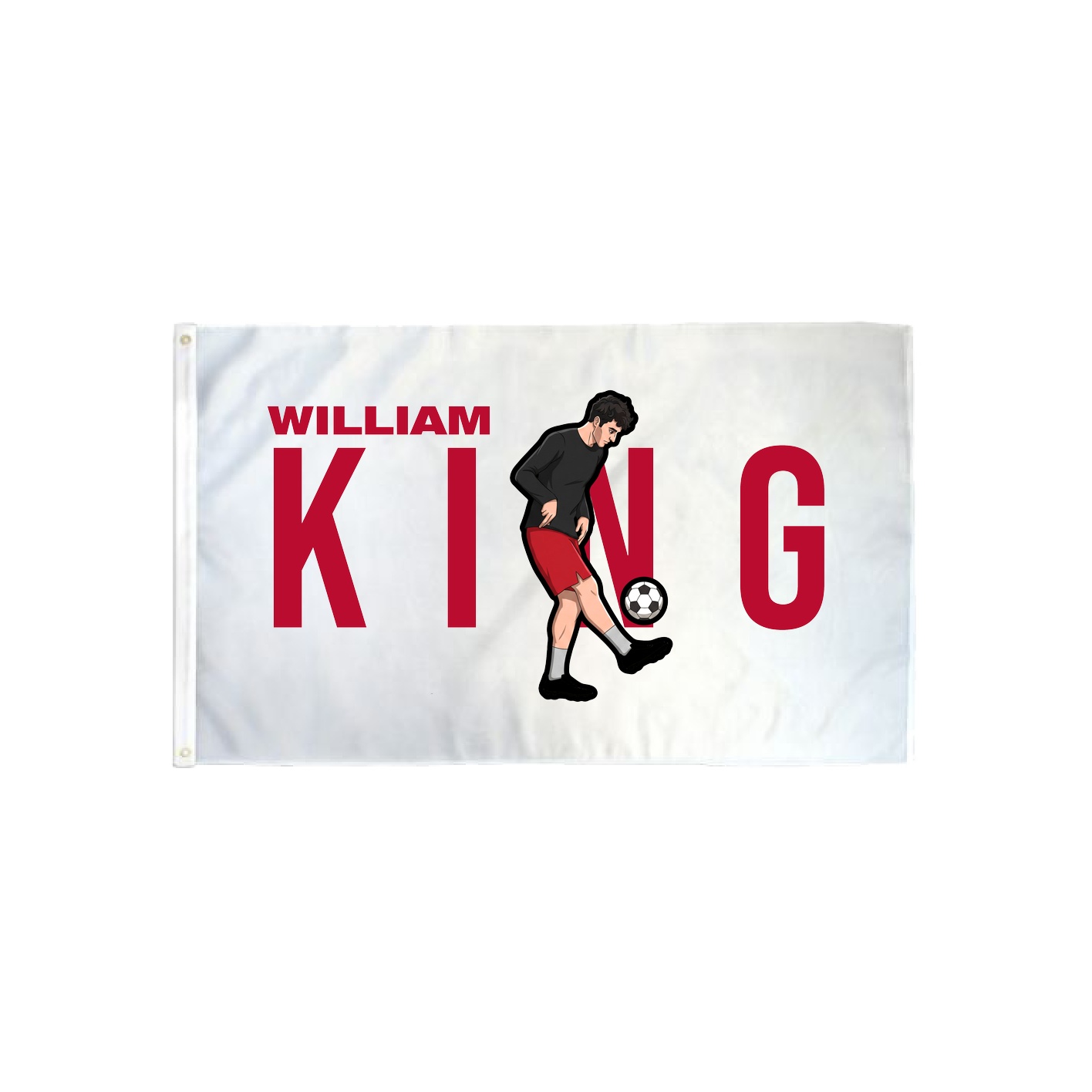 3x5 Flag — Player Name in Classic