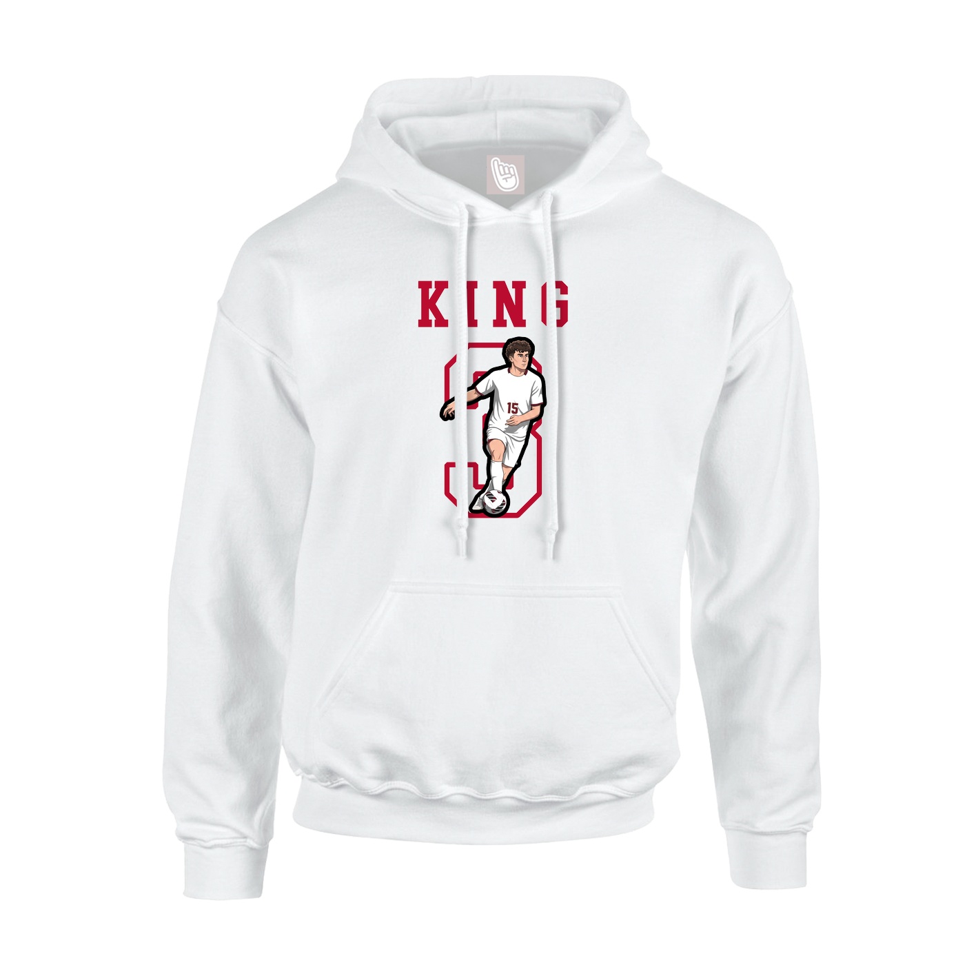 Youth Hoodie — Shirsey in White