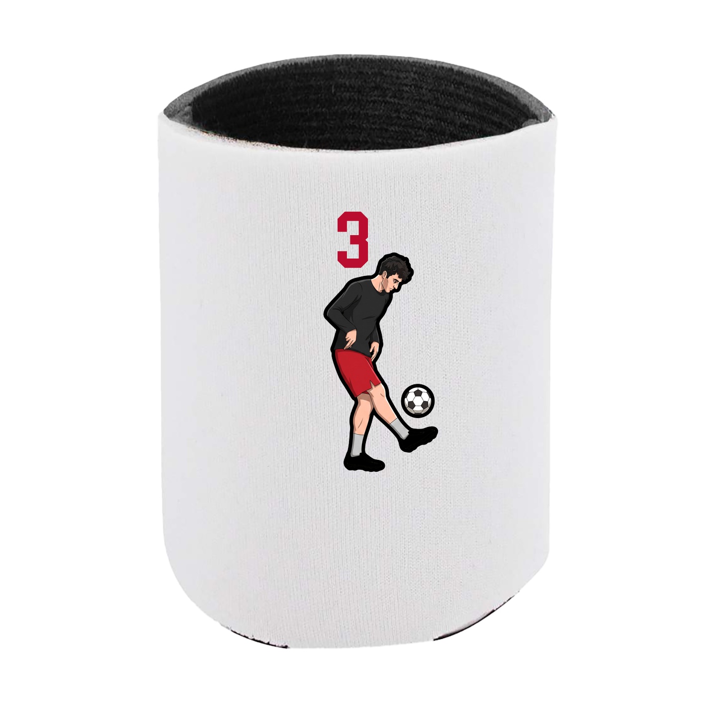 Can Holder — Number Top in White