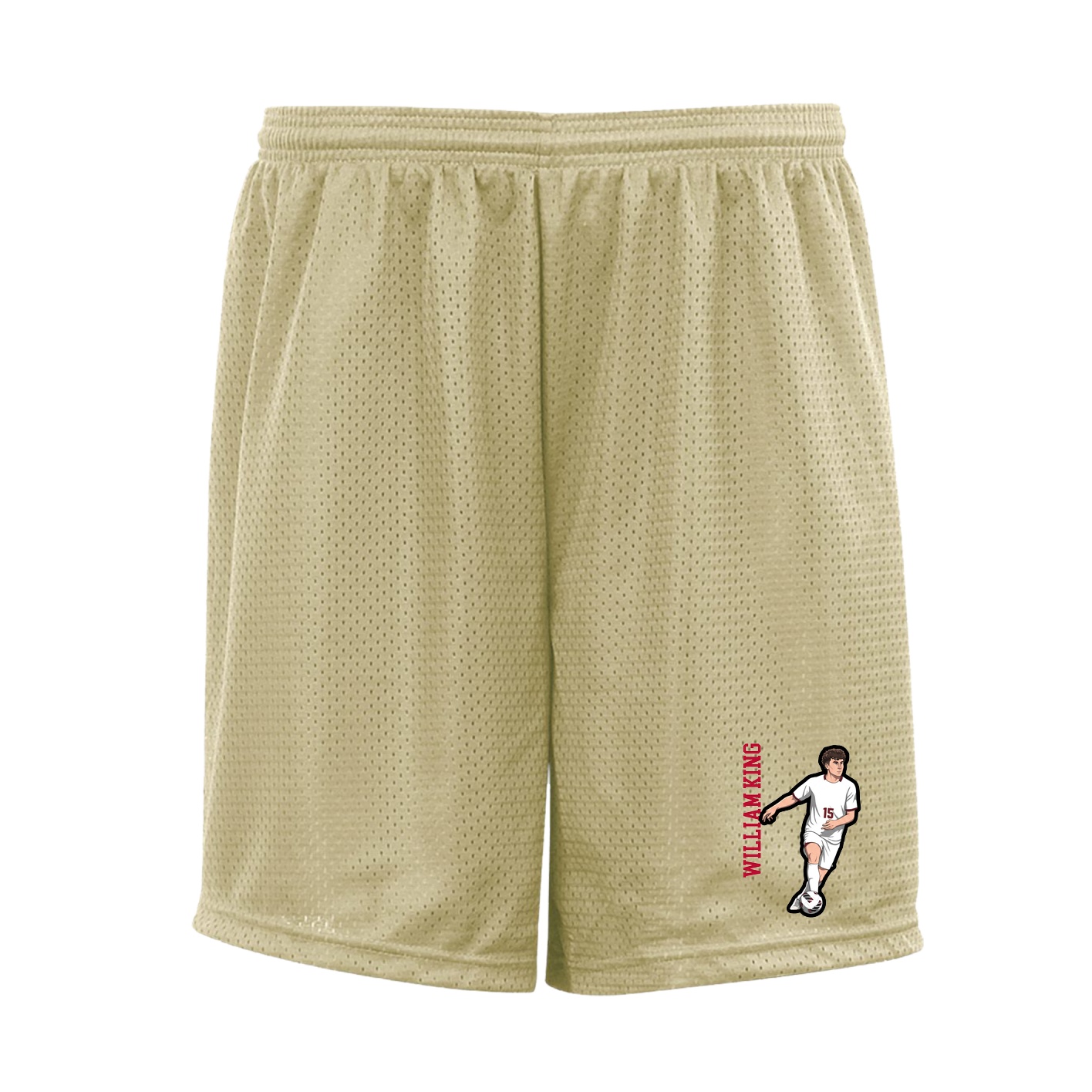 Shorts — Name Vertical in Vegas Gold