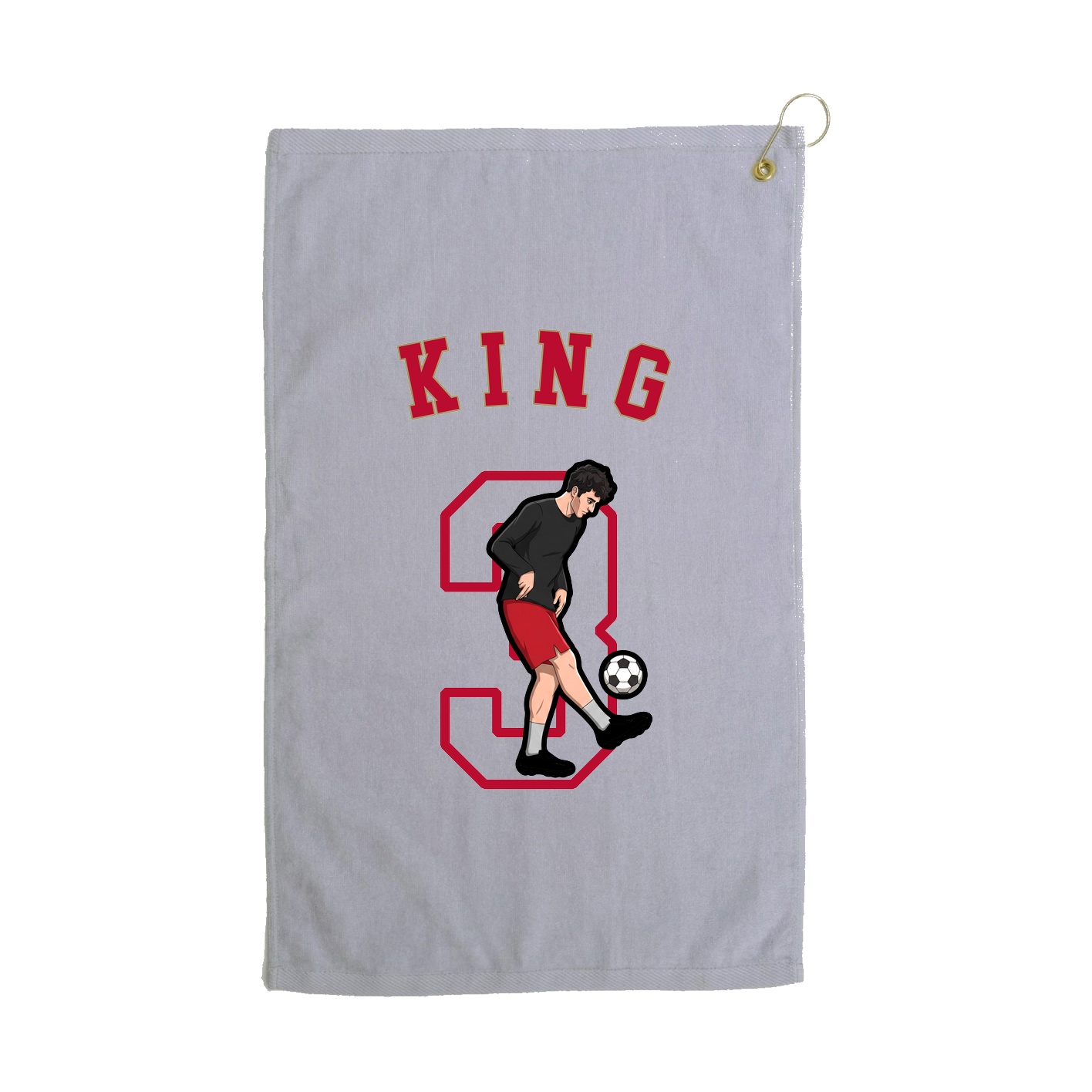 Golf Towel — Shirsey Arch in Grey
