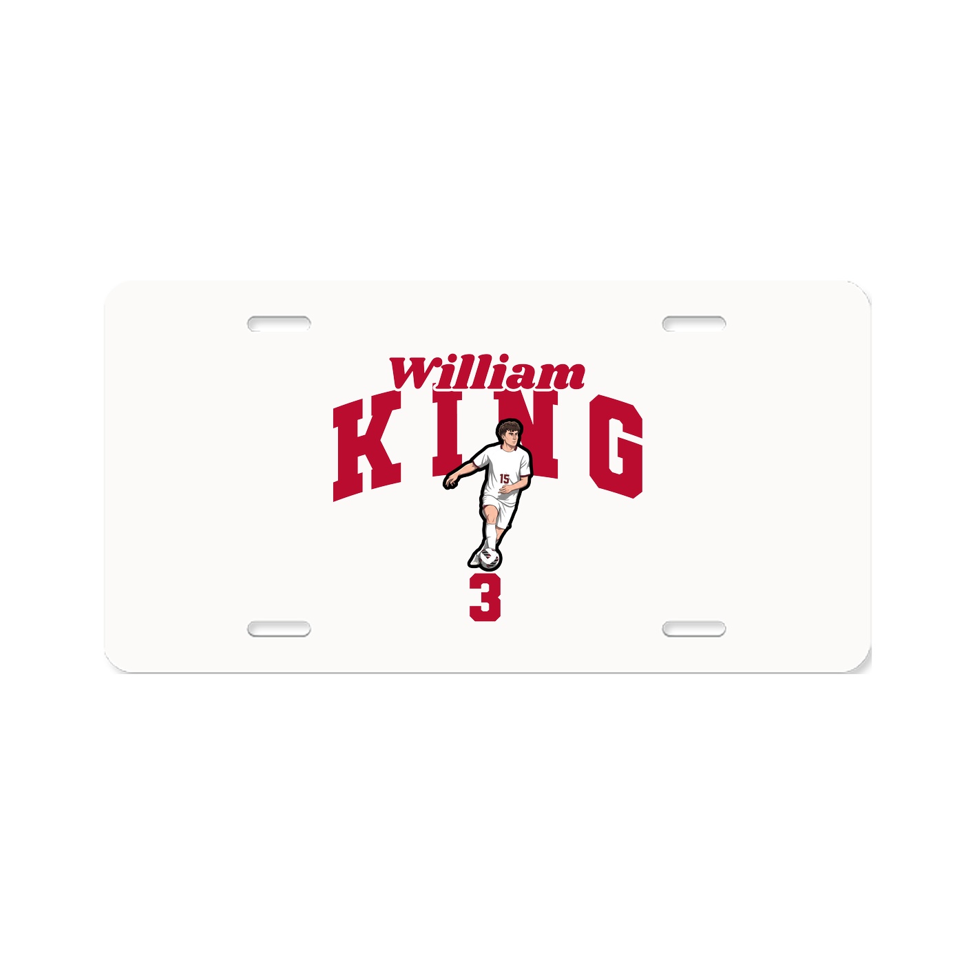 License Plate — Signature Arch in Classic
