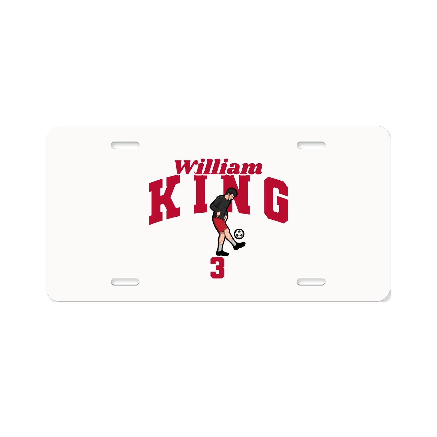 License Plate — Signature Arch in Classic