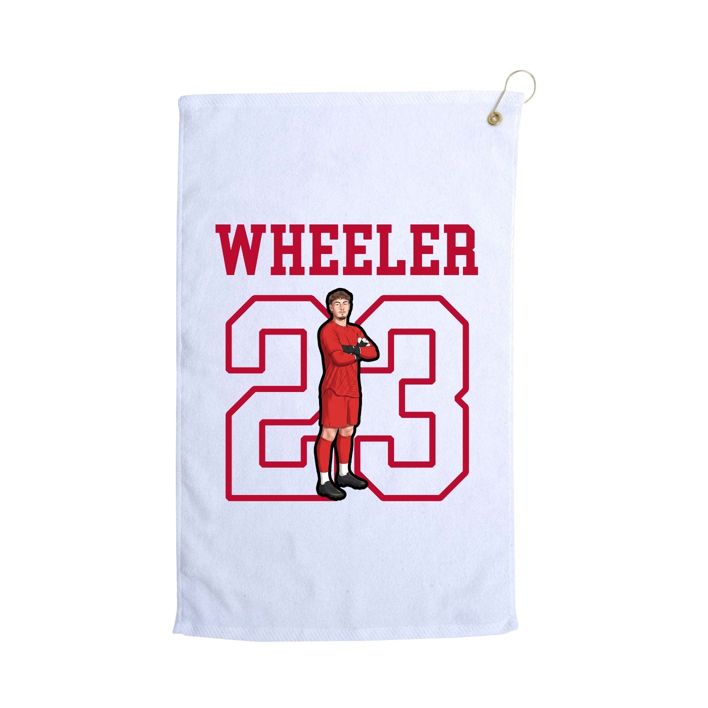 Golf Towel — Shirsey in White