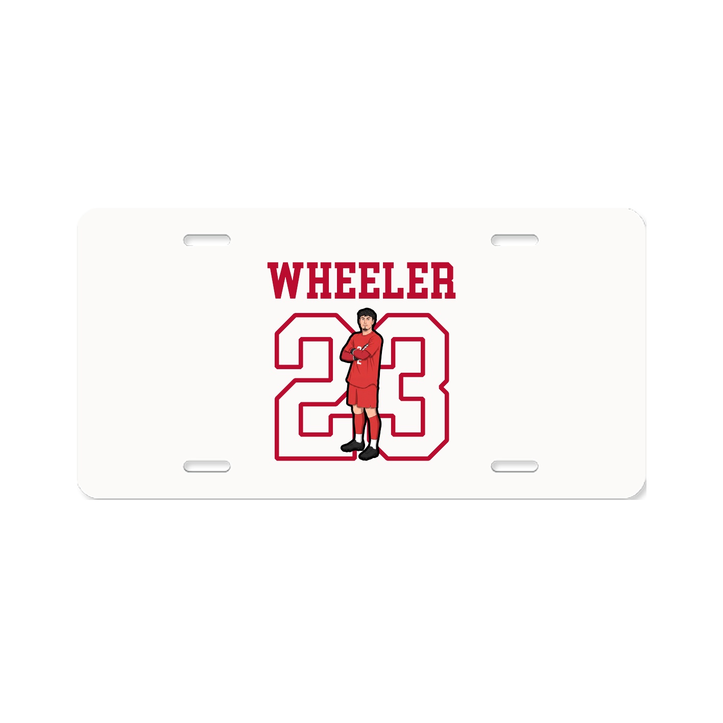 License Plate — Shirsey in Classic