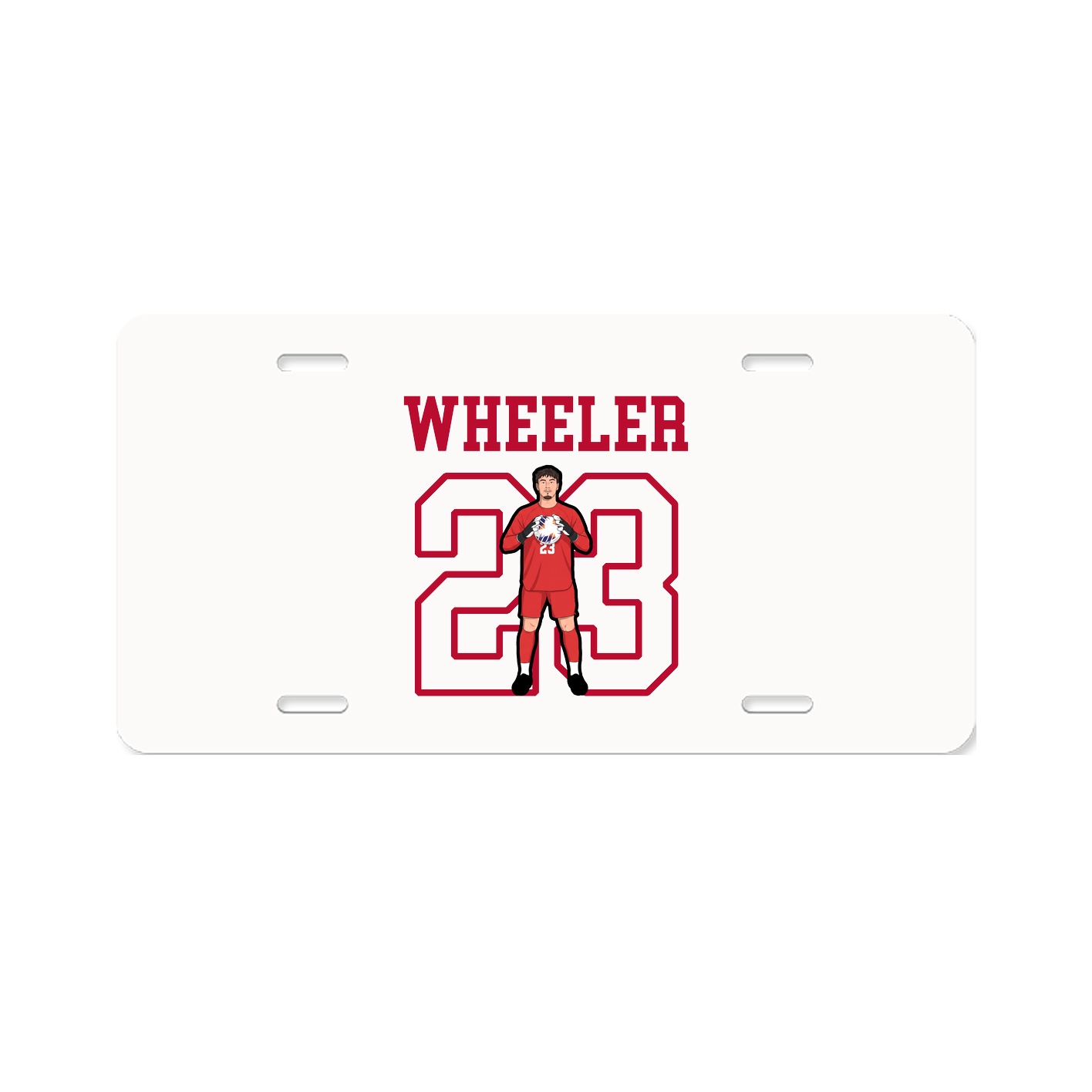 License Plate — Shirsey in Classic