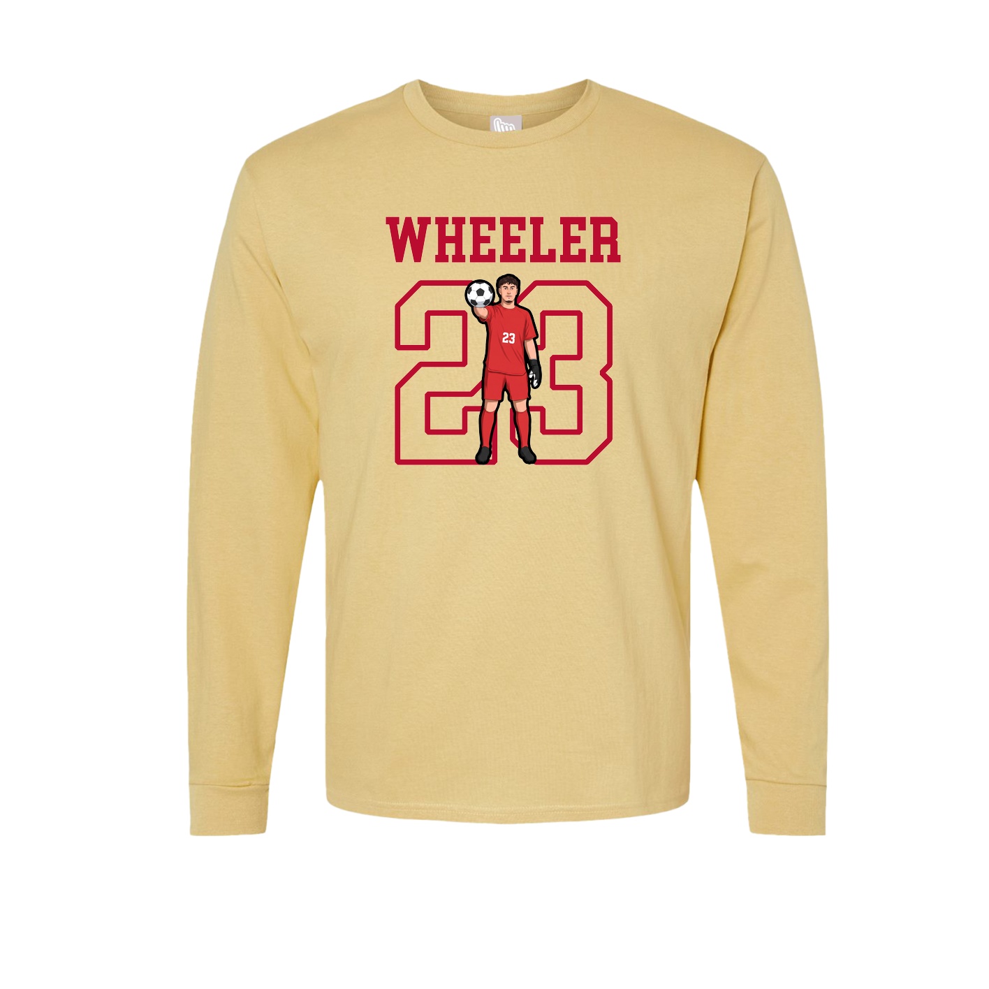 Long Sleeve Tee — Shirsey in Vegas Gold