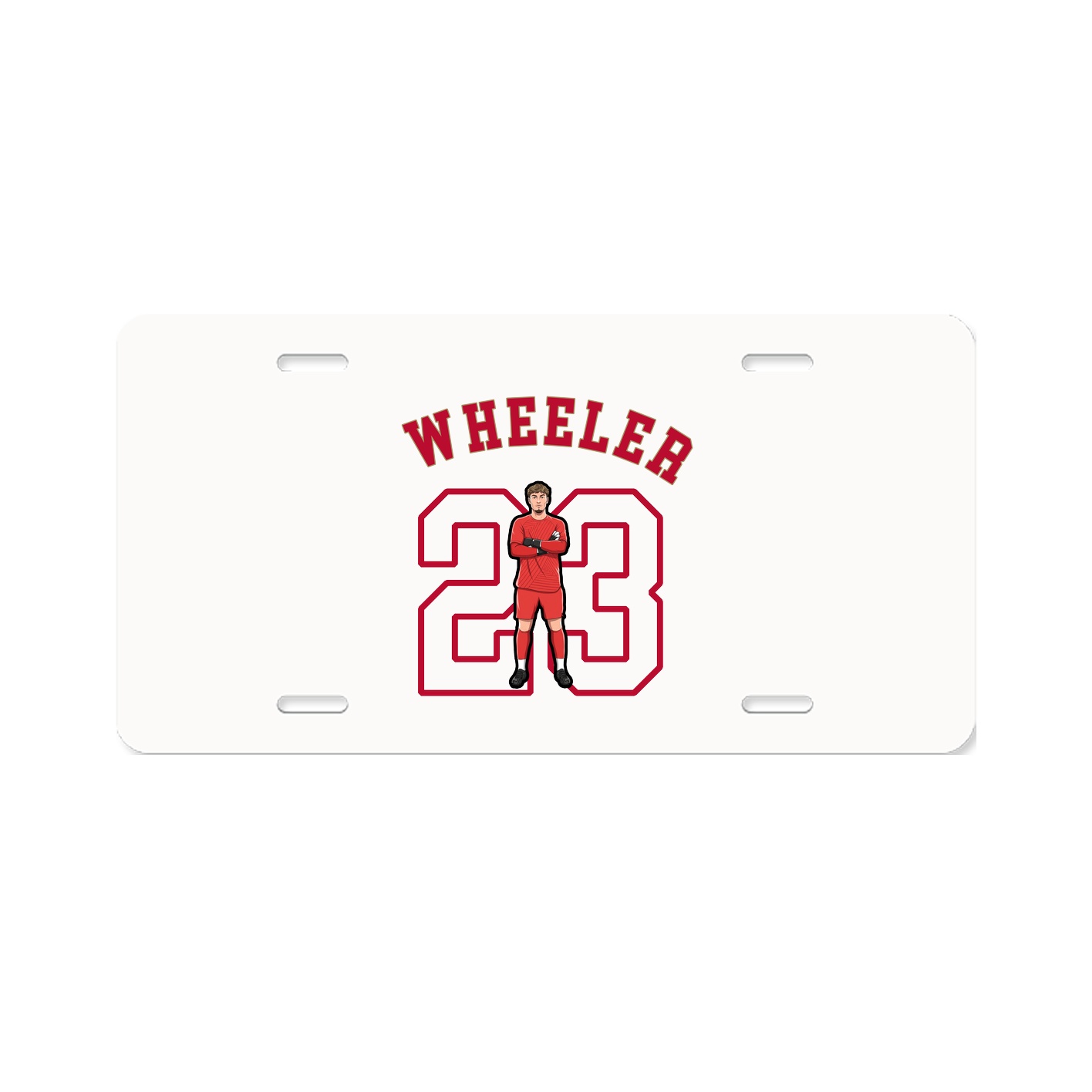 License Plate — Shirsey Arch in Classic