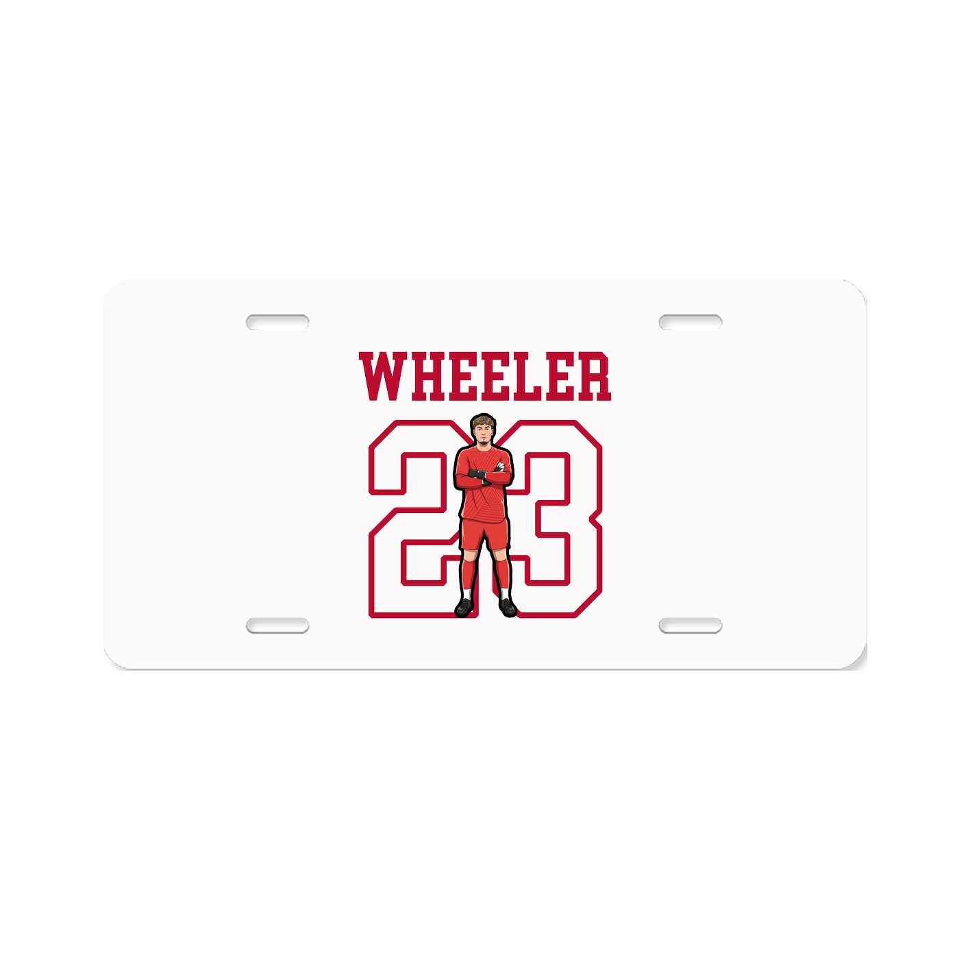 License Plate — Shirsey in Classic