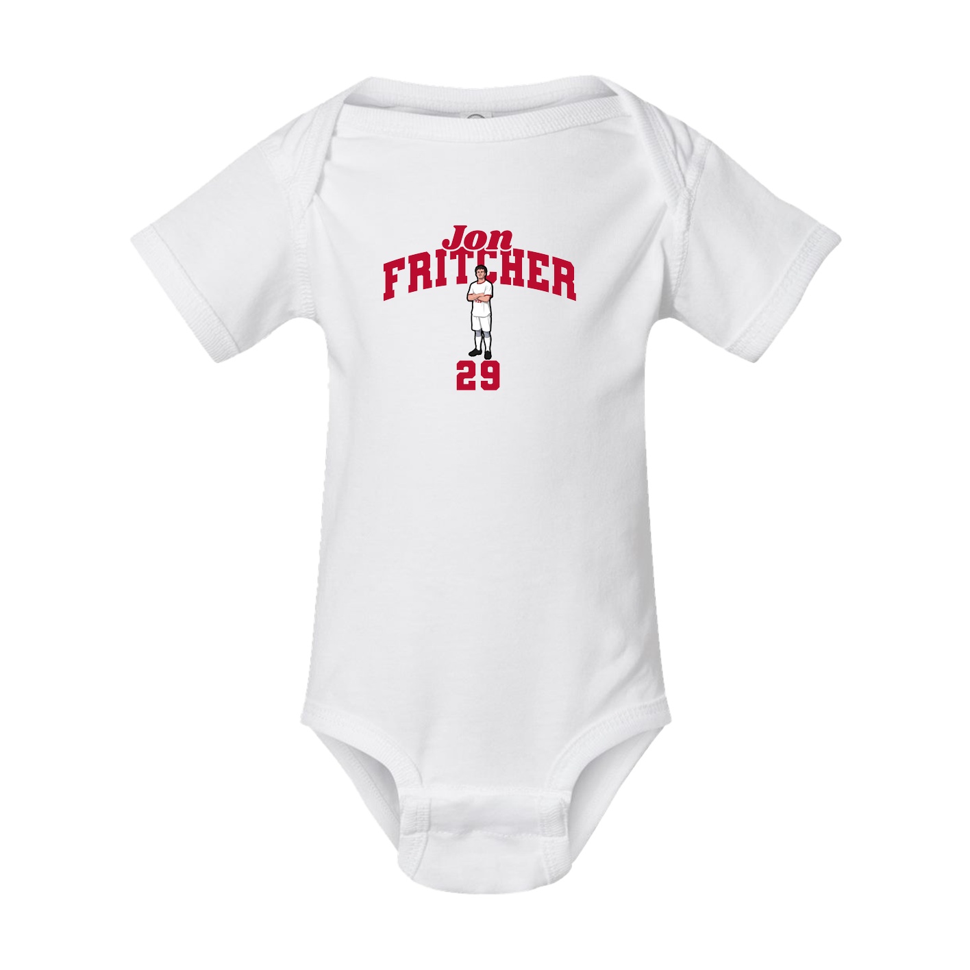 Baby Onesie — Signature Arch in White
