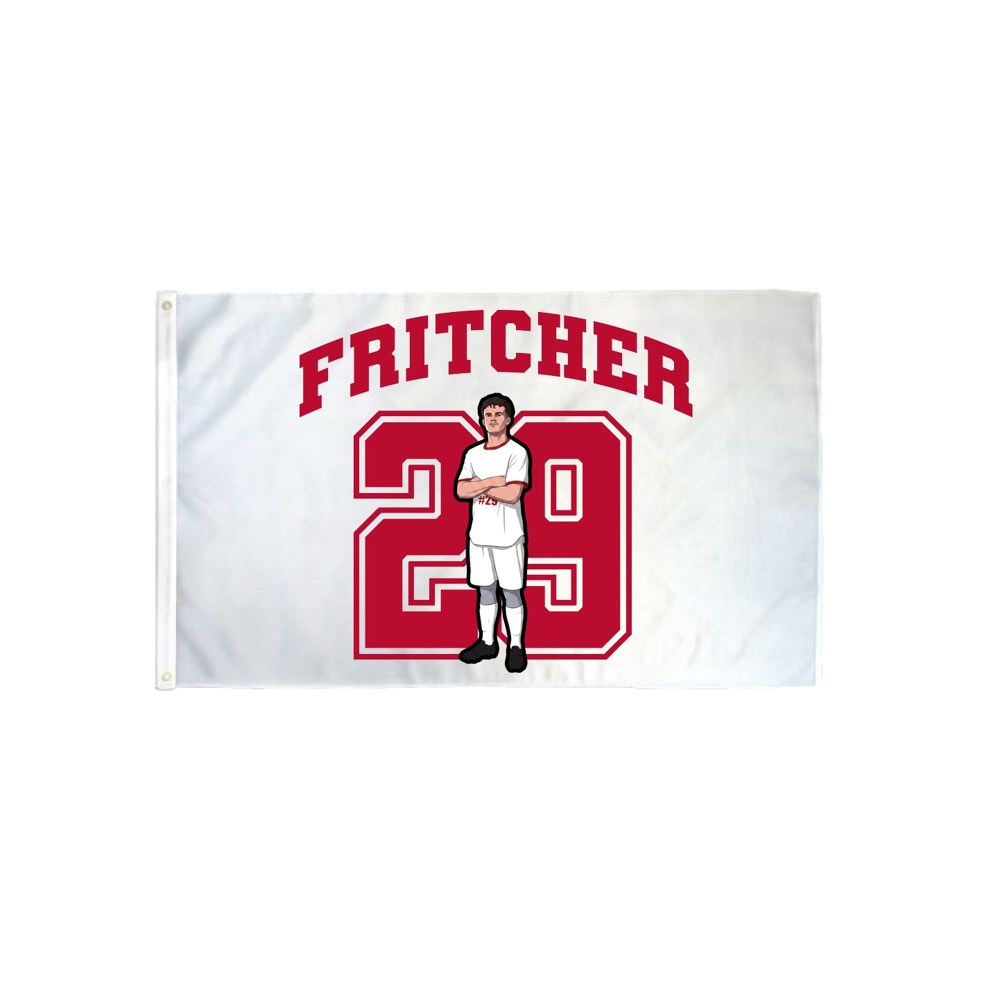 3x5 Flag — Number in Classic