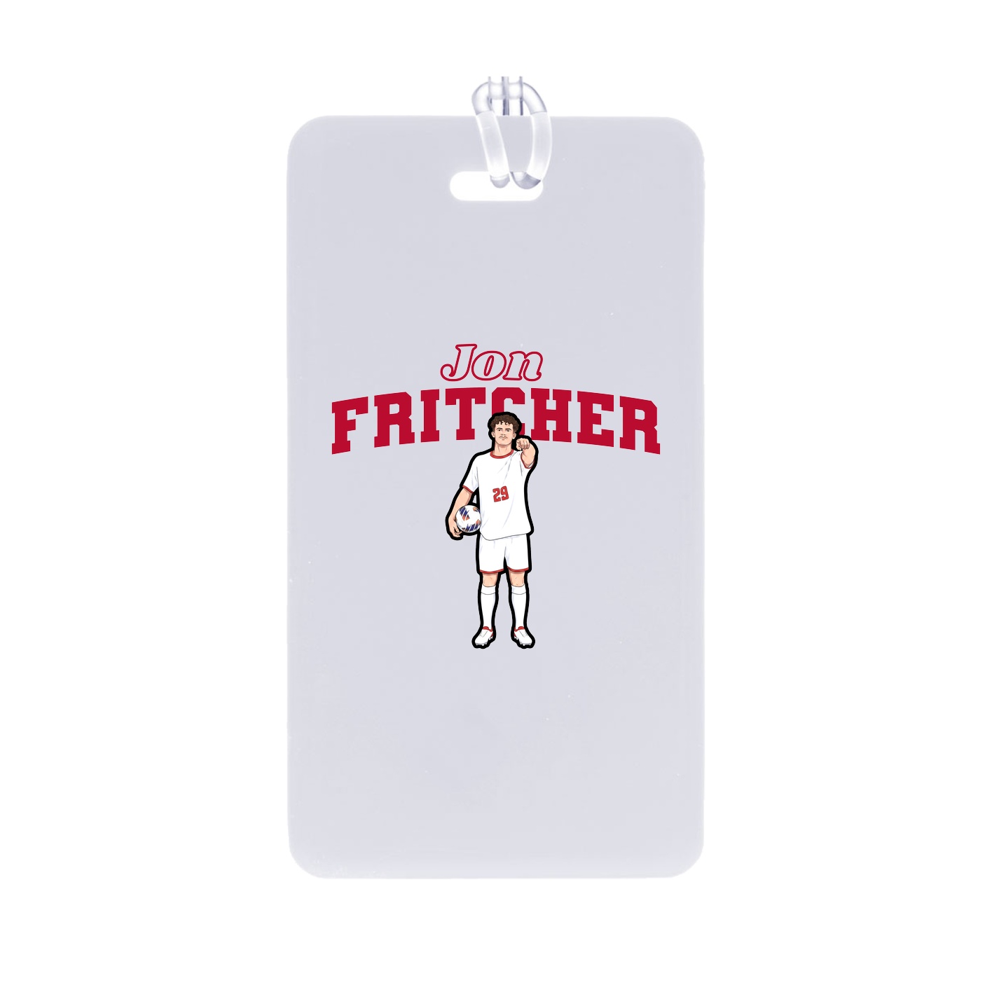 Bag Tag — Name Arch in Classic