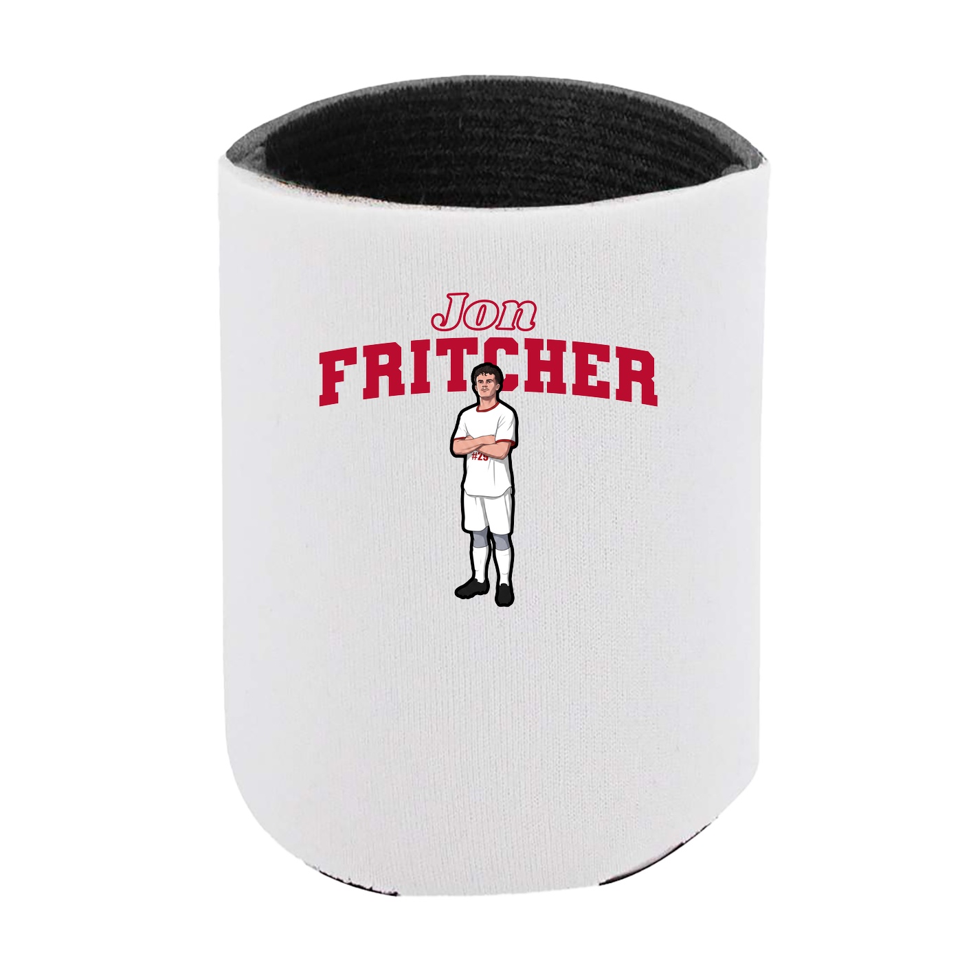 Can Holder — Name Arch in White