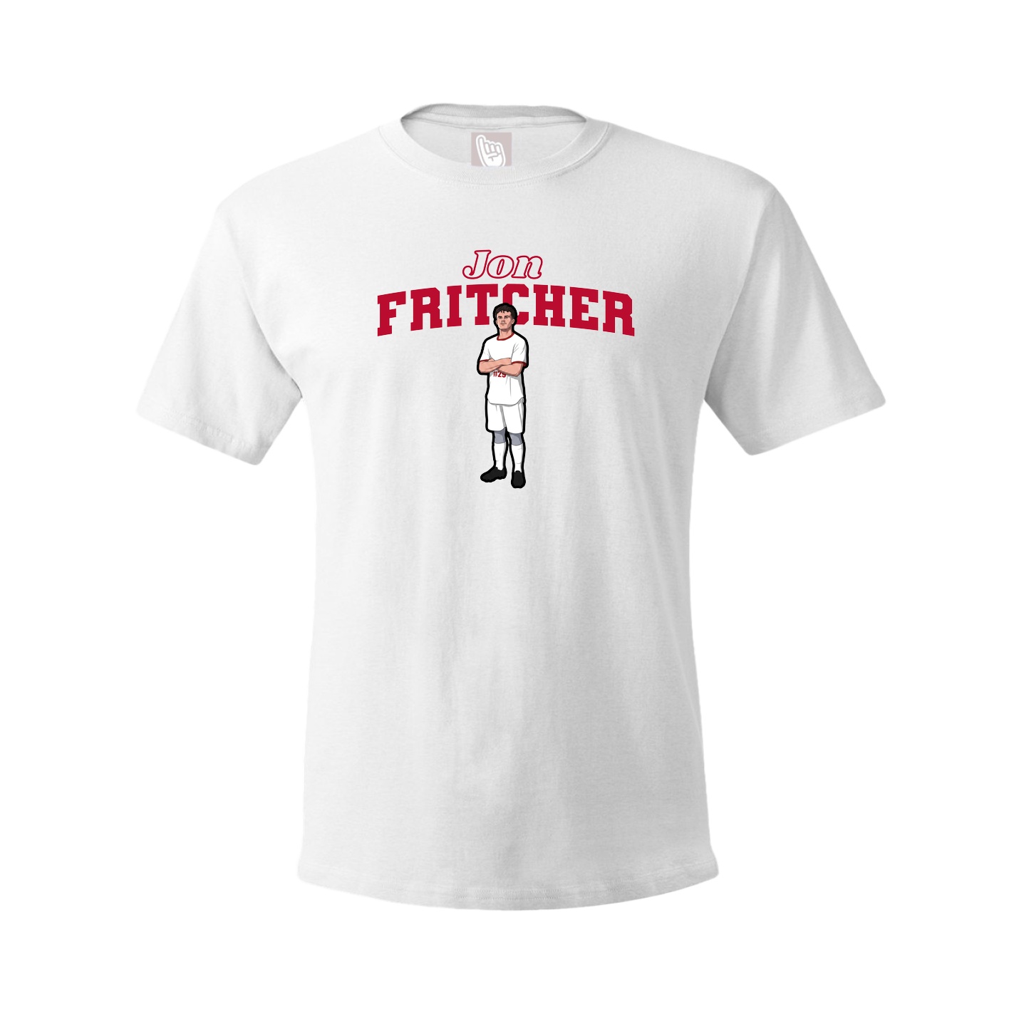 Tee — Name Arch in White