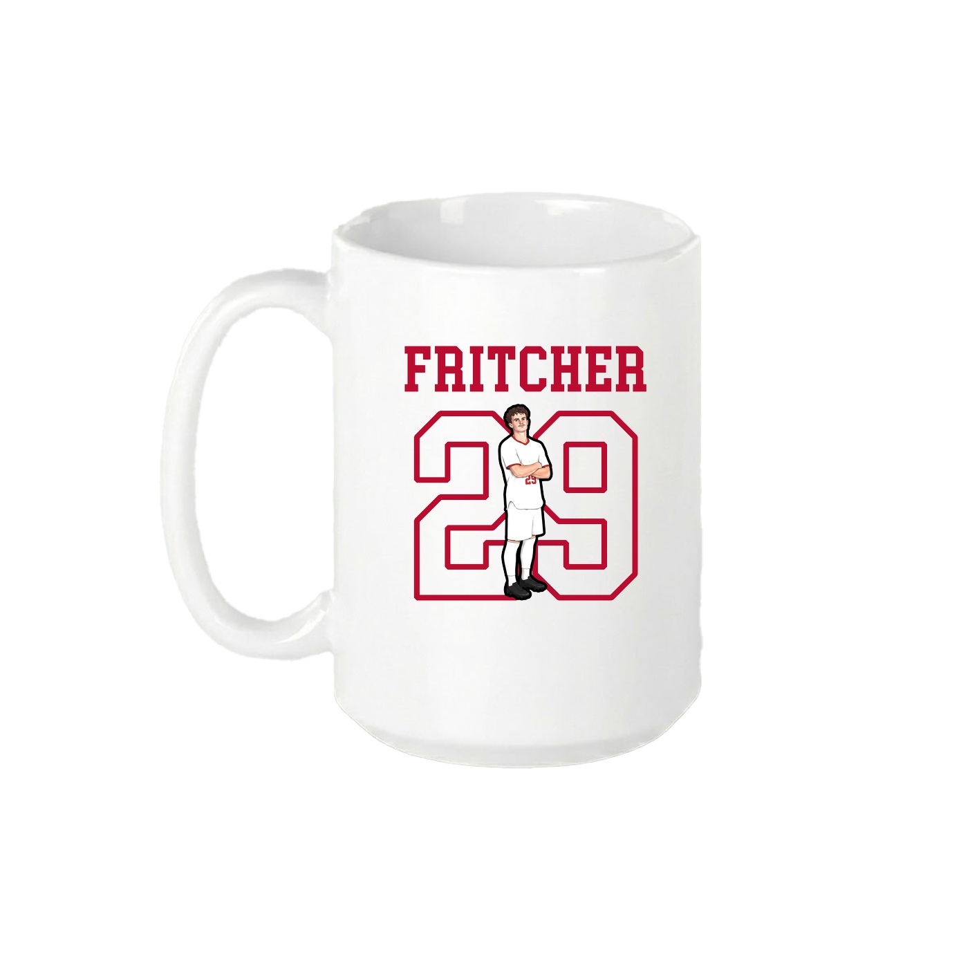 15oz Coffee Mug — Shirsey in White