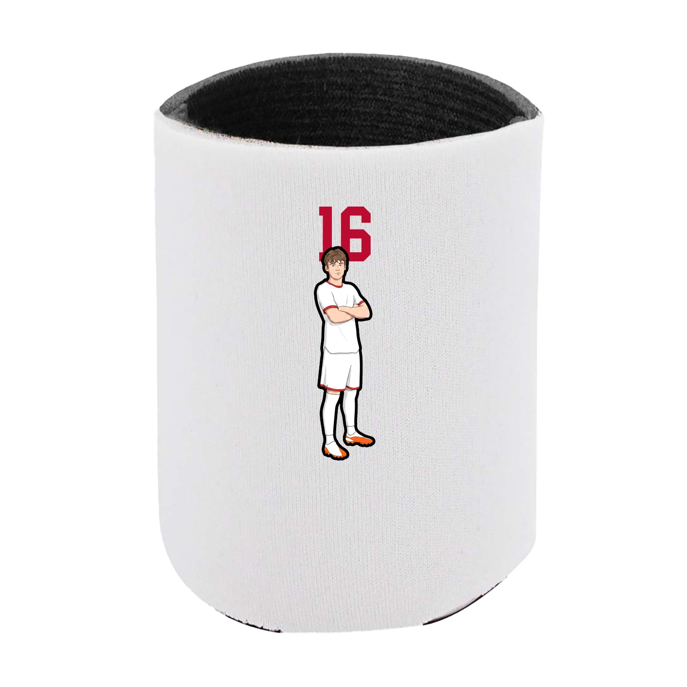 Can Holder — Number Top in White