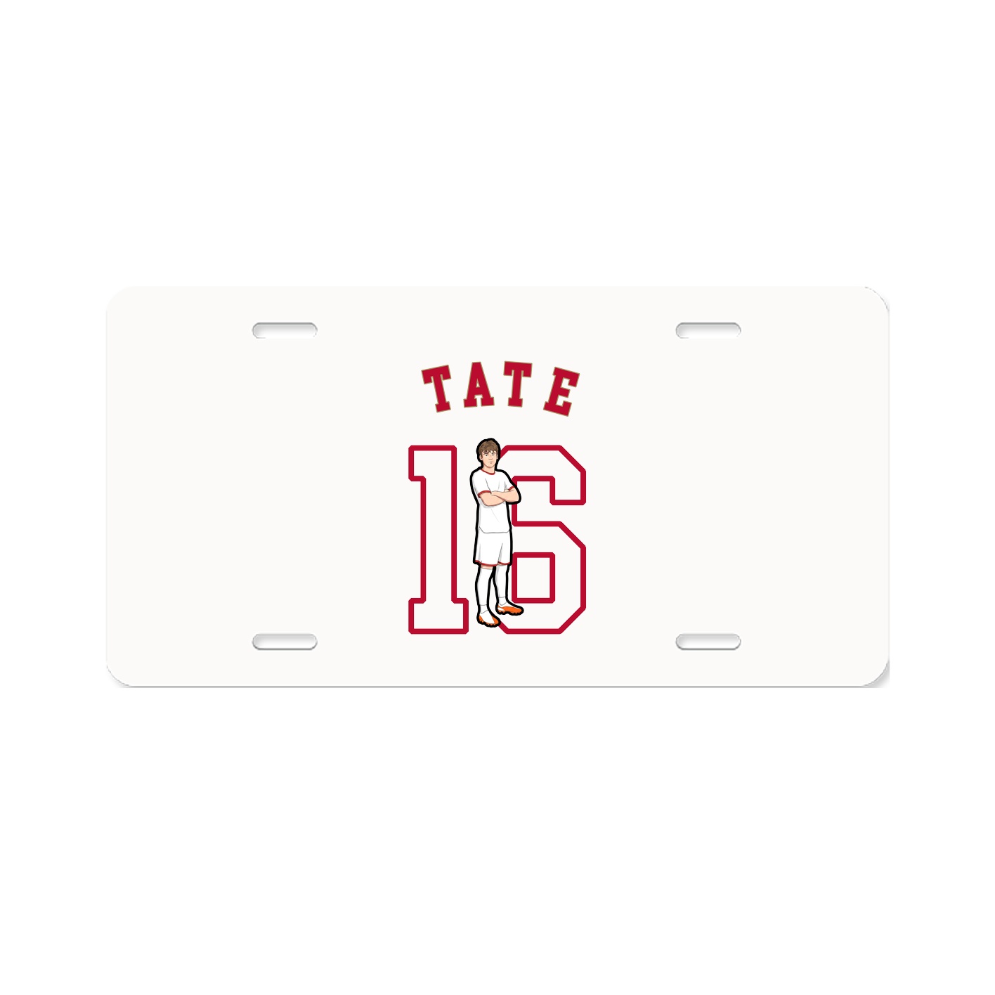 License Plate — Shirsey Arch in Classic
