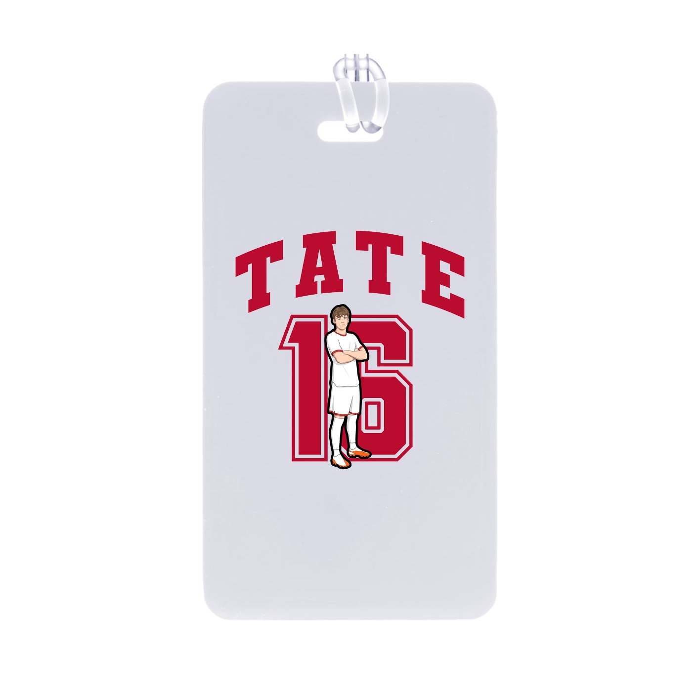 Bag Tag — Number in Classic
