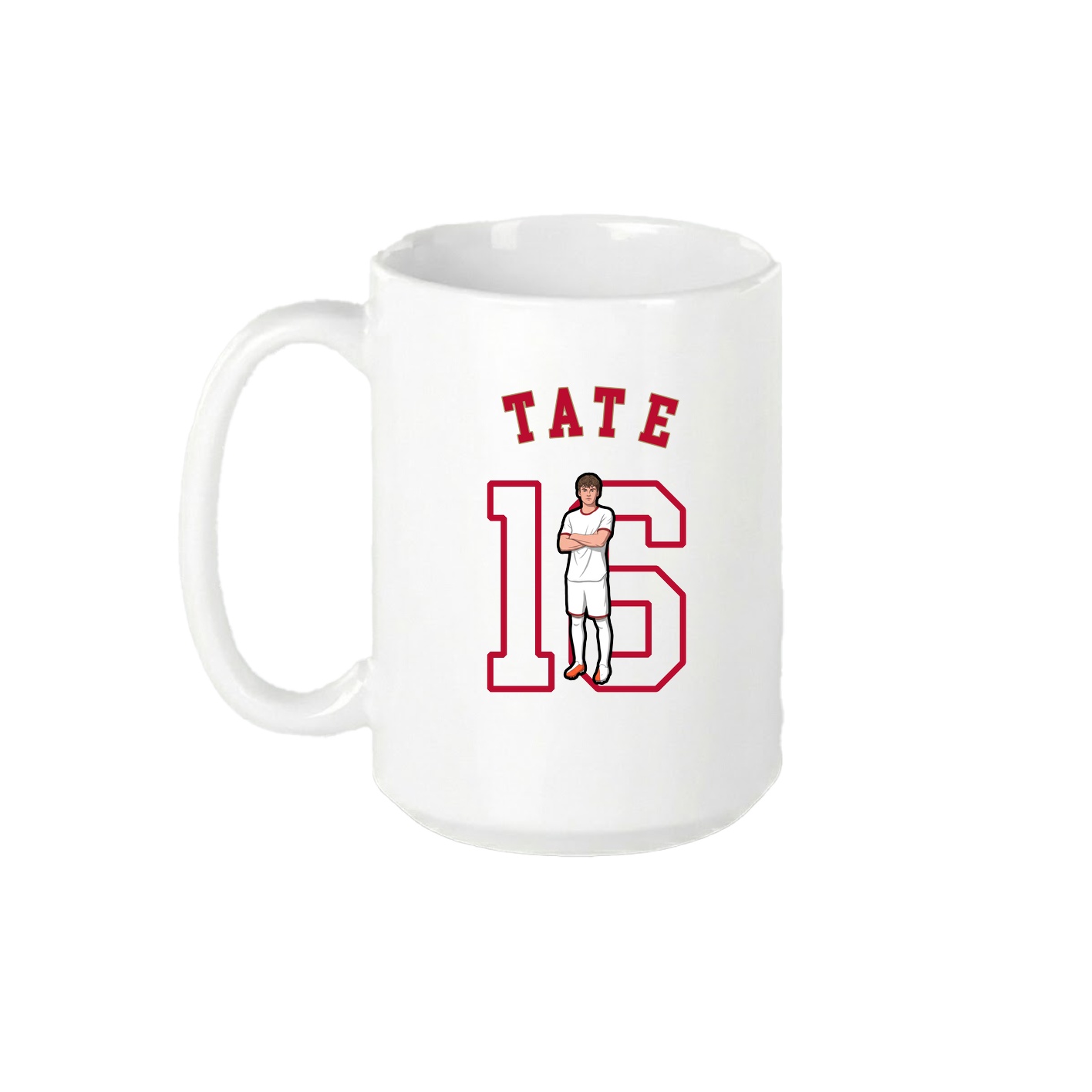 15oz Coffee Mug — Shirsey Arch in White