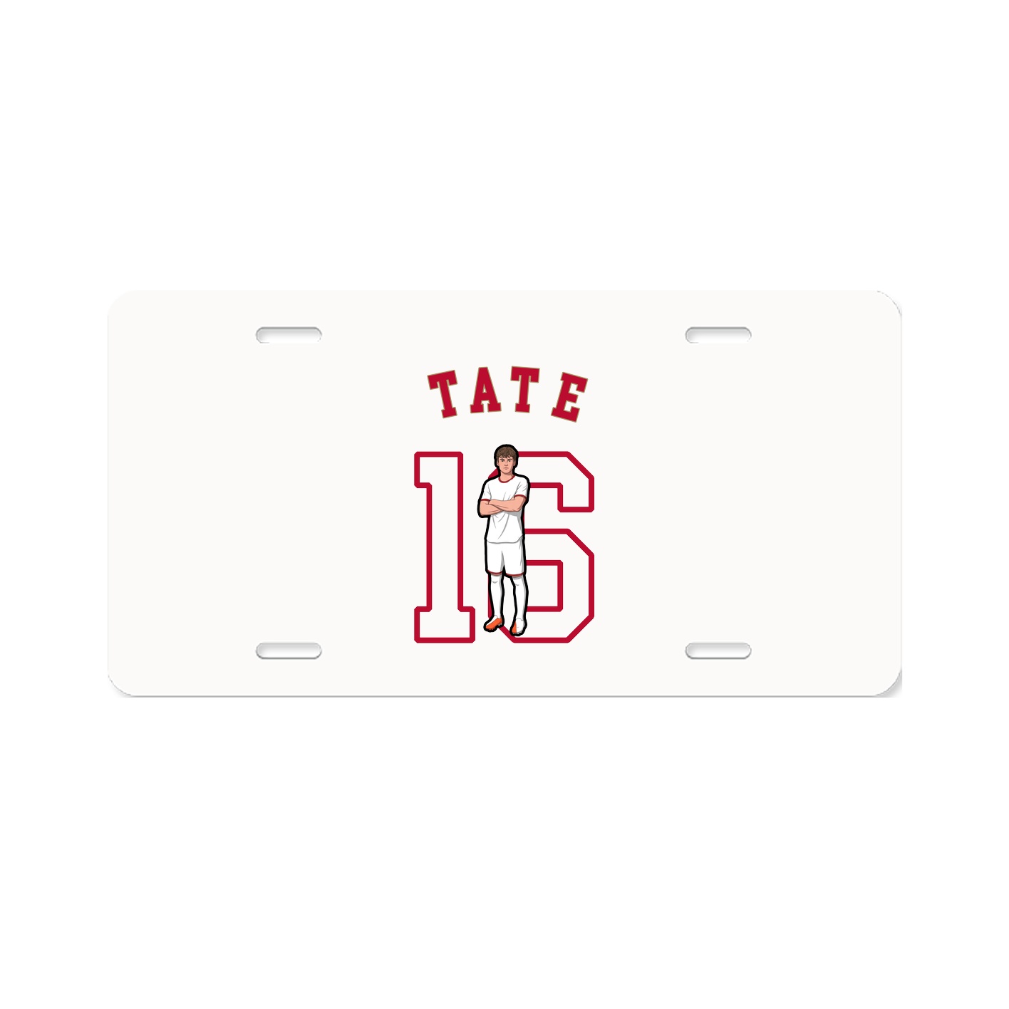 License Plate — Shirsey Arch in Classic