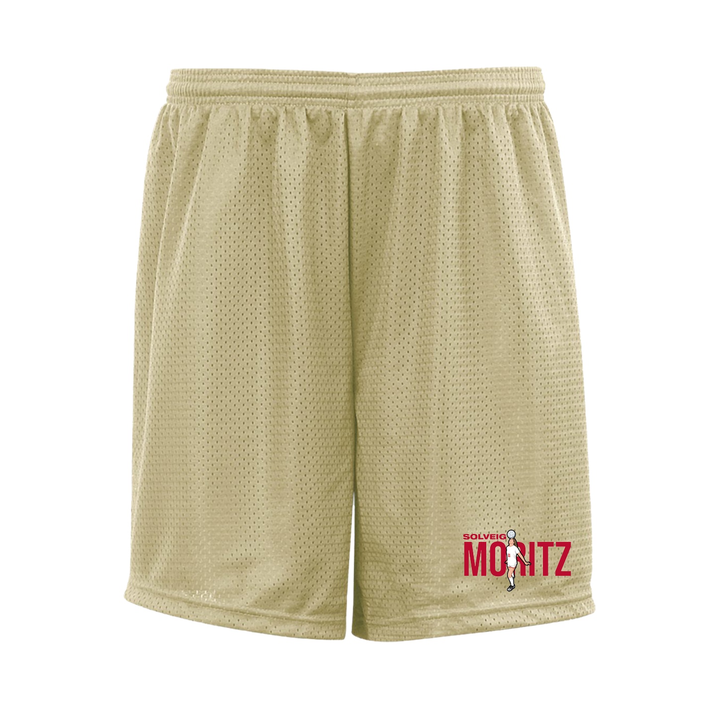 Shorts — Player Name in Vegas Gold