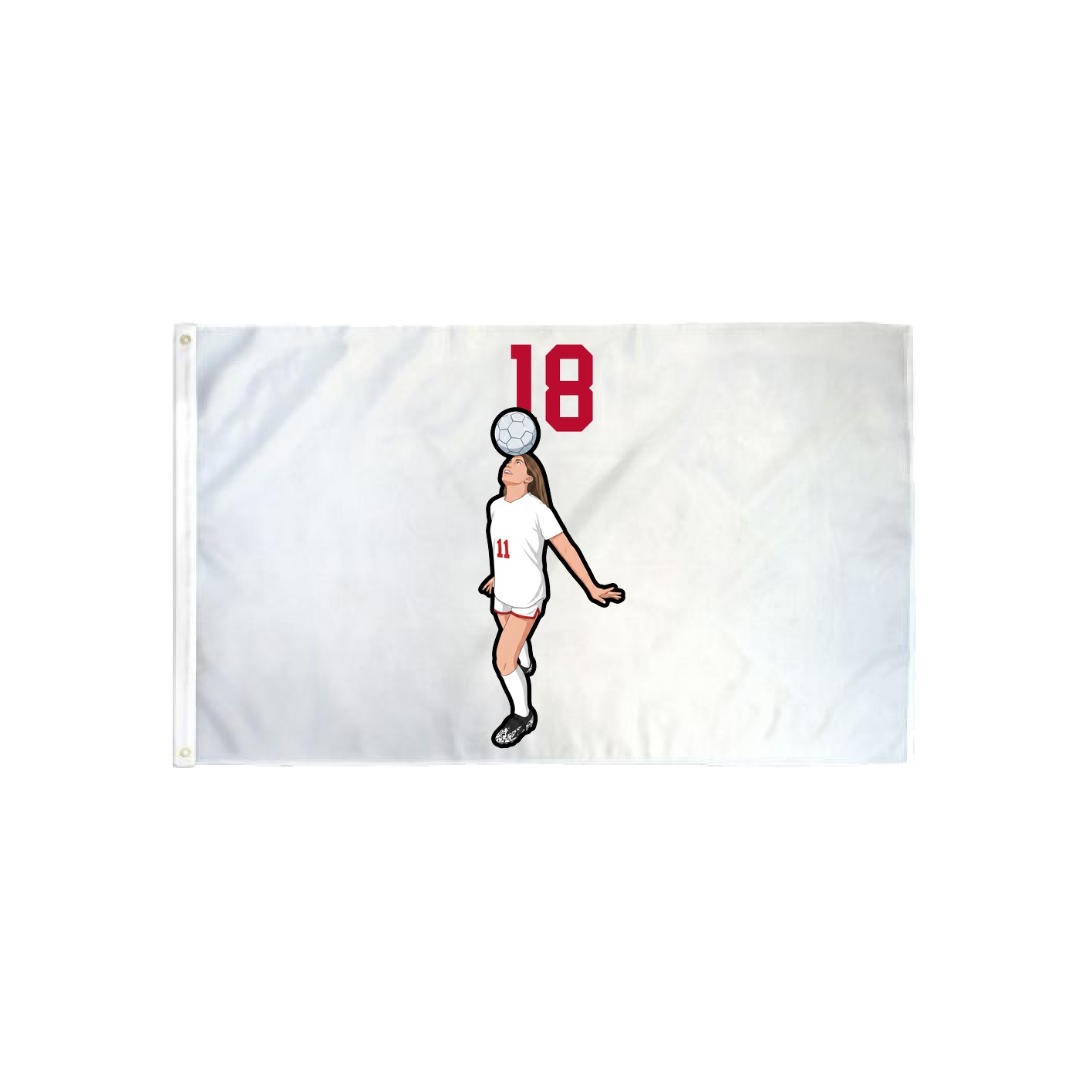 3x5 Flag — Number Top in Classic