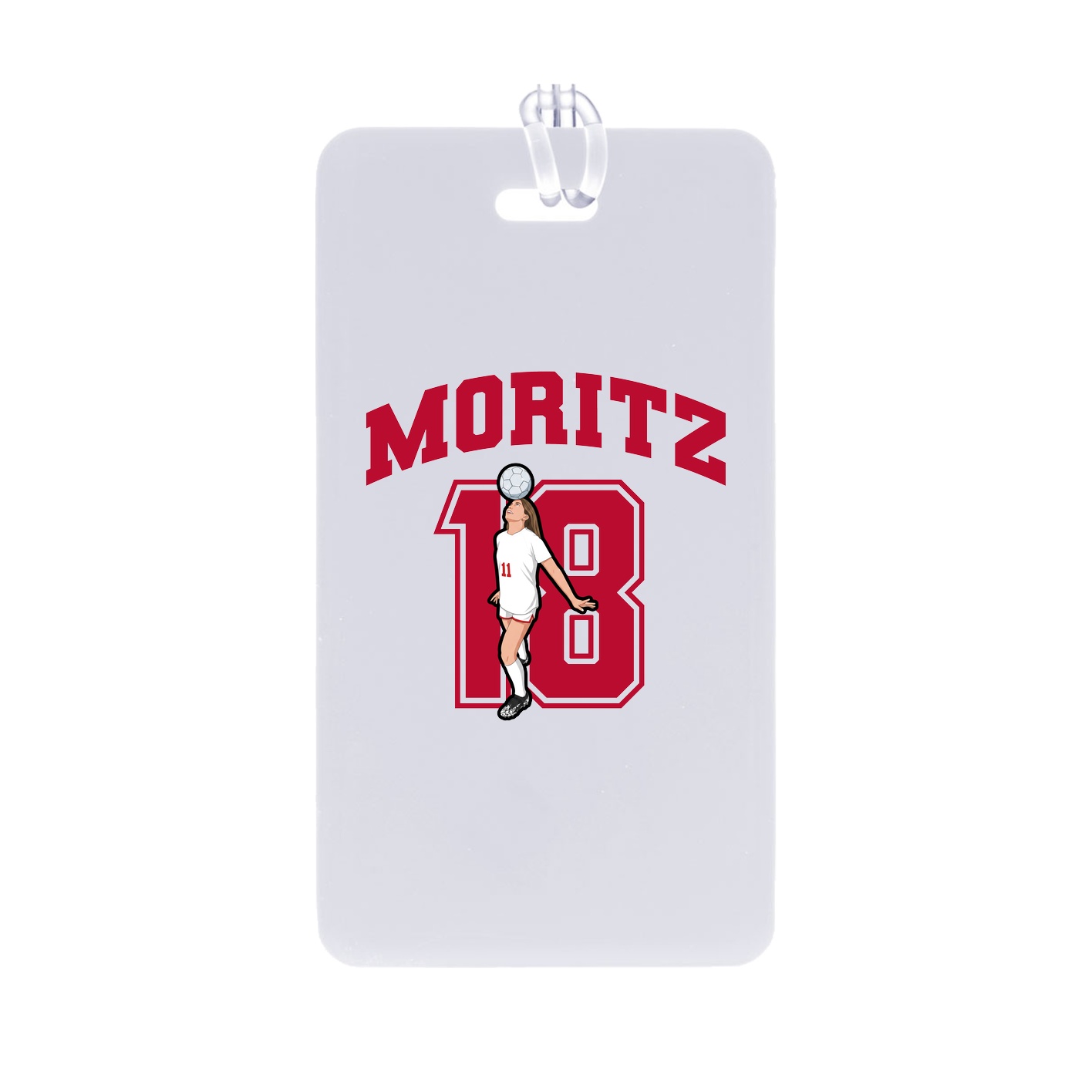 Bag Tag — Number in Classic