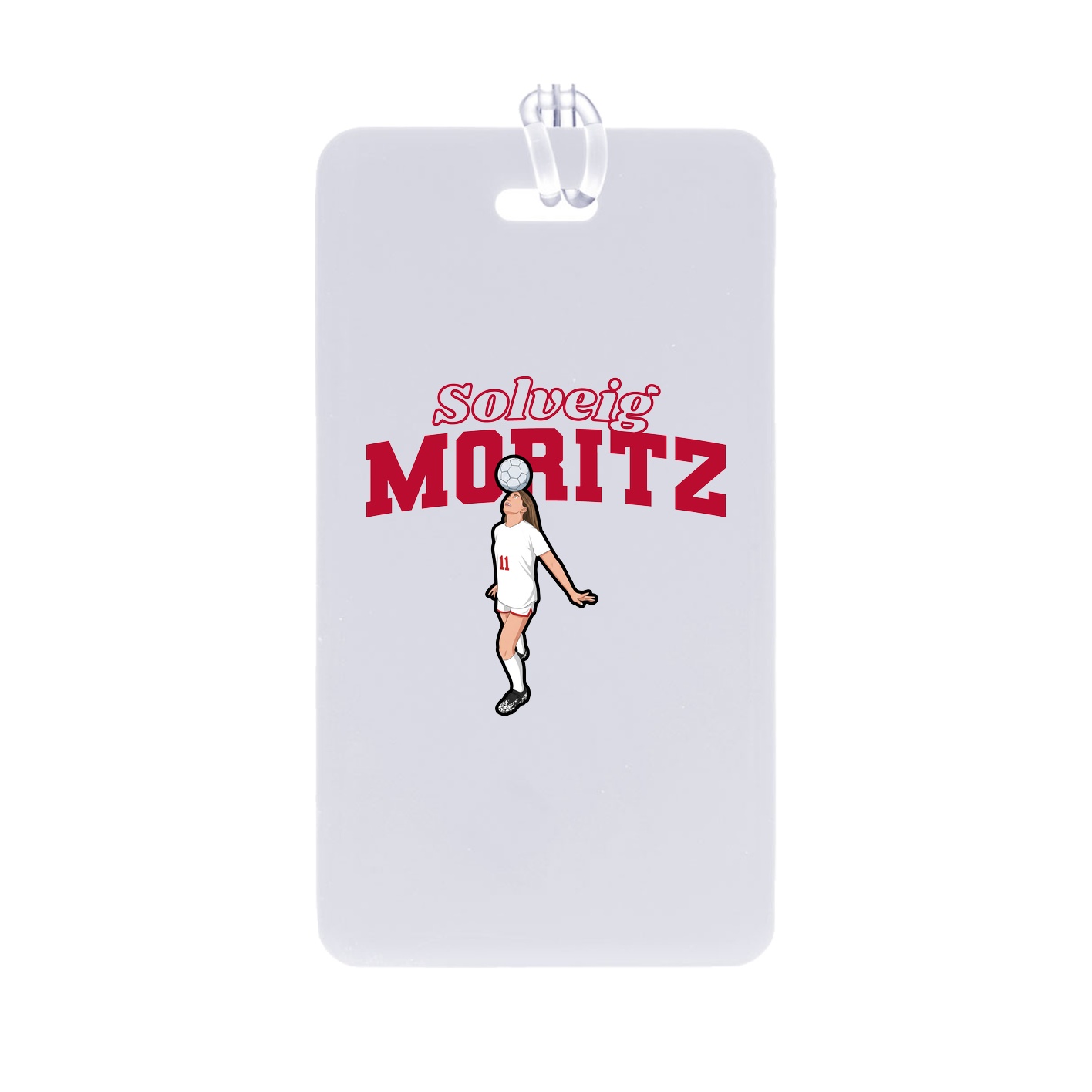 Bag Tag — Name Arch in Classic