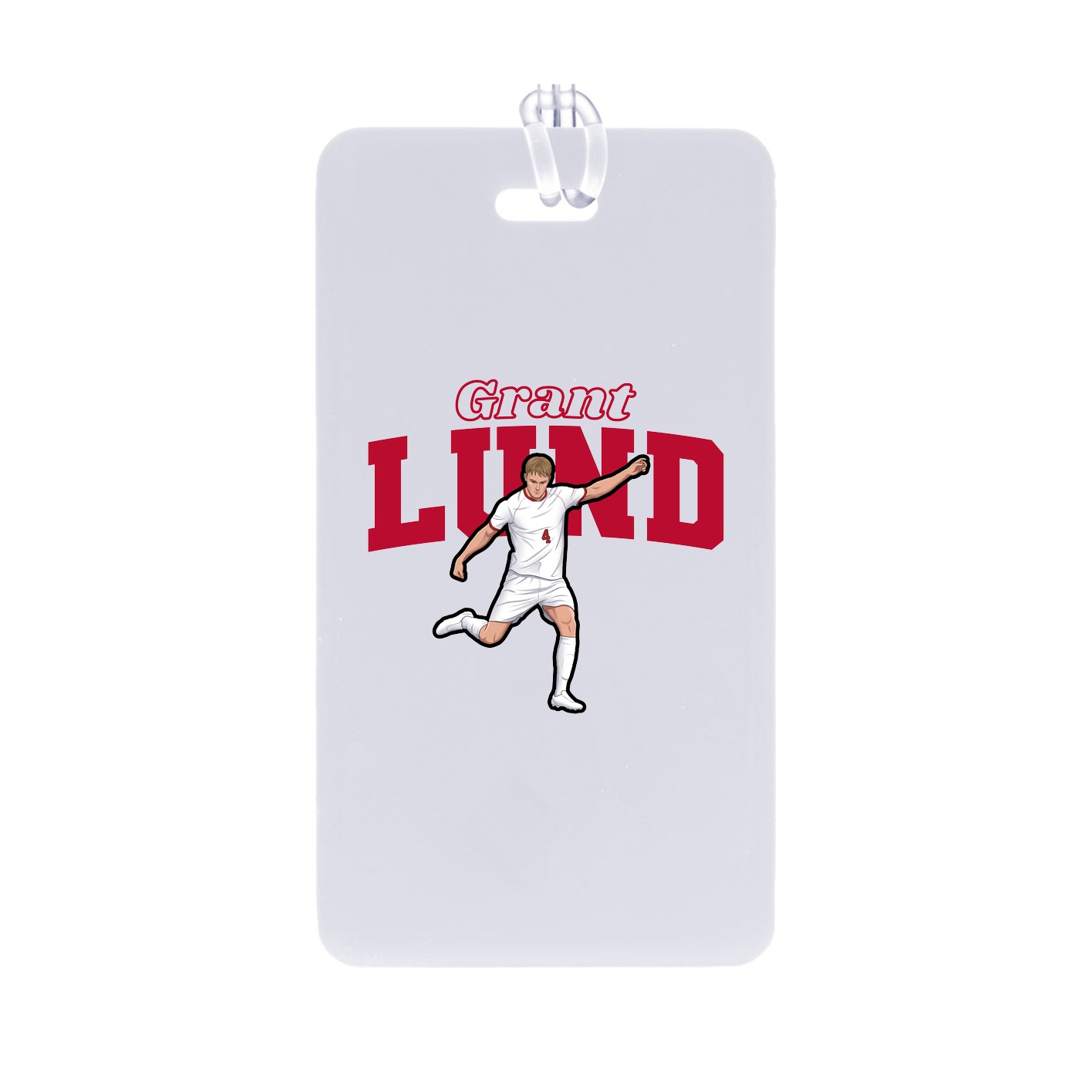 Bag Tag — Name Arch in Classic