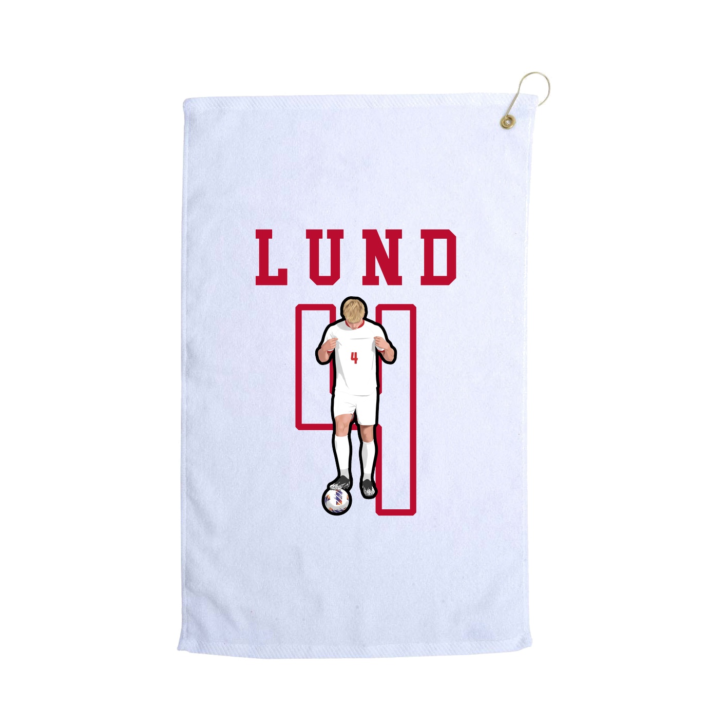 Golf Towel — Shirsey in White